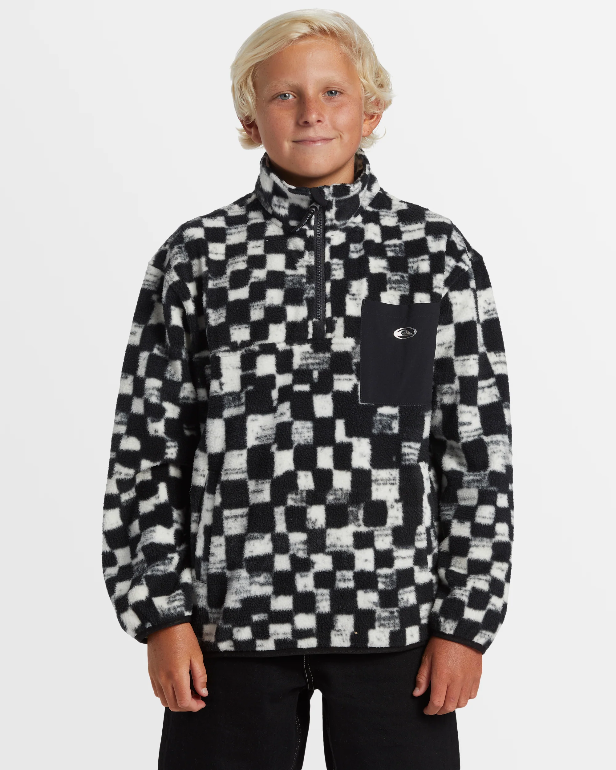 Boys 8-16 Saturn Distort Half Zip Fleece