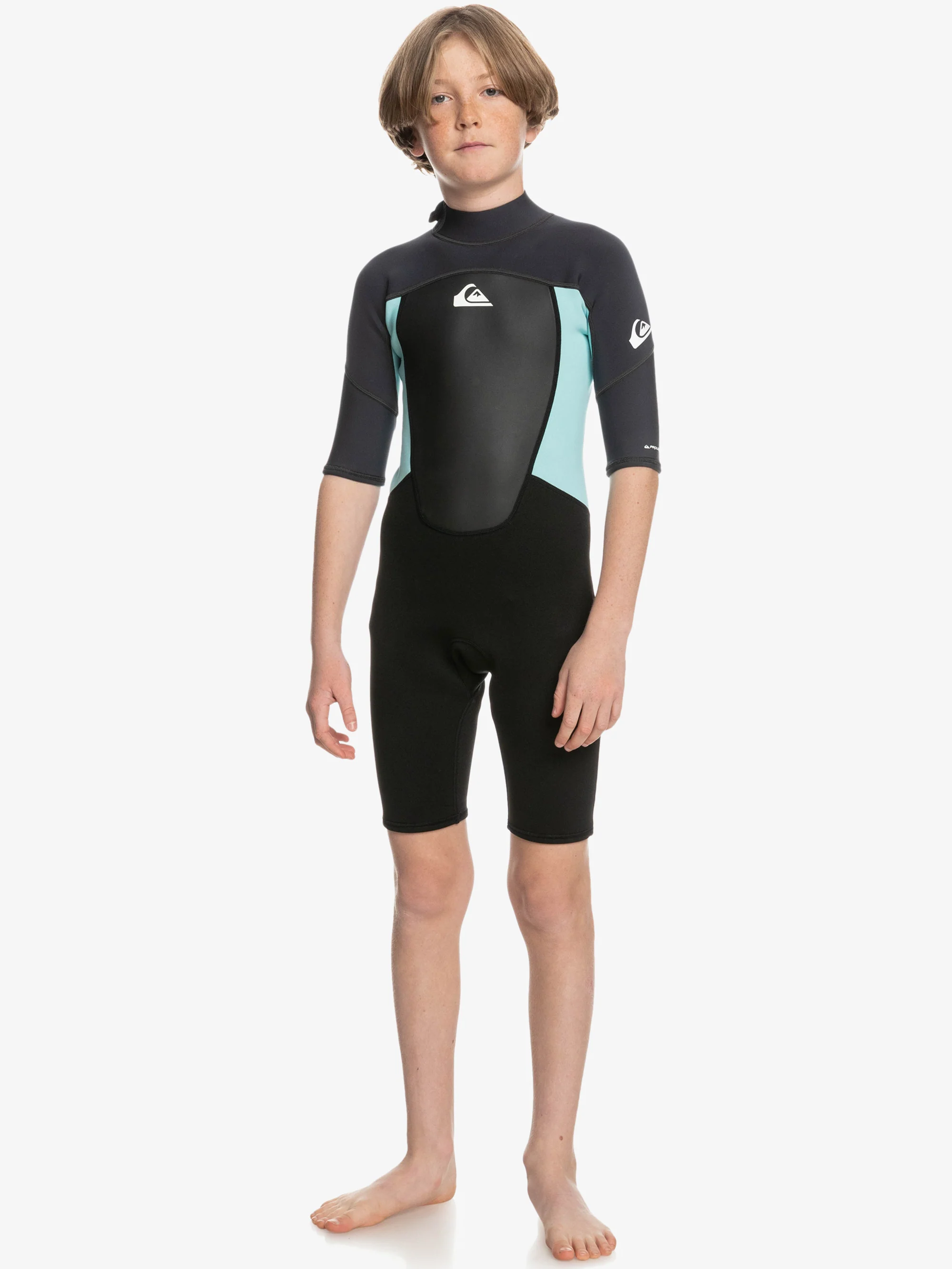 Boys 8-16 2/2mm Prologue Short Sleeve Back Zip Springsuit