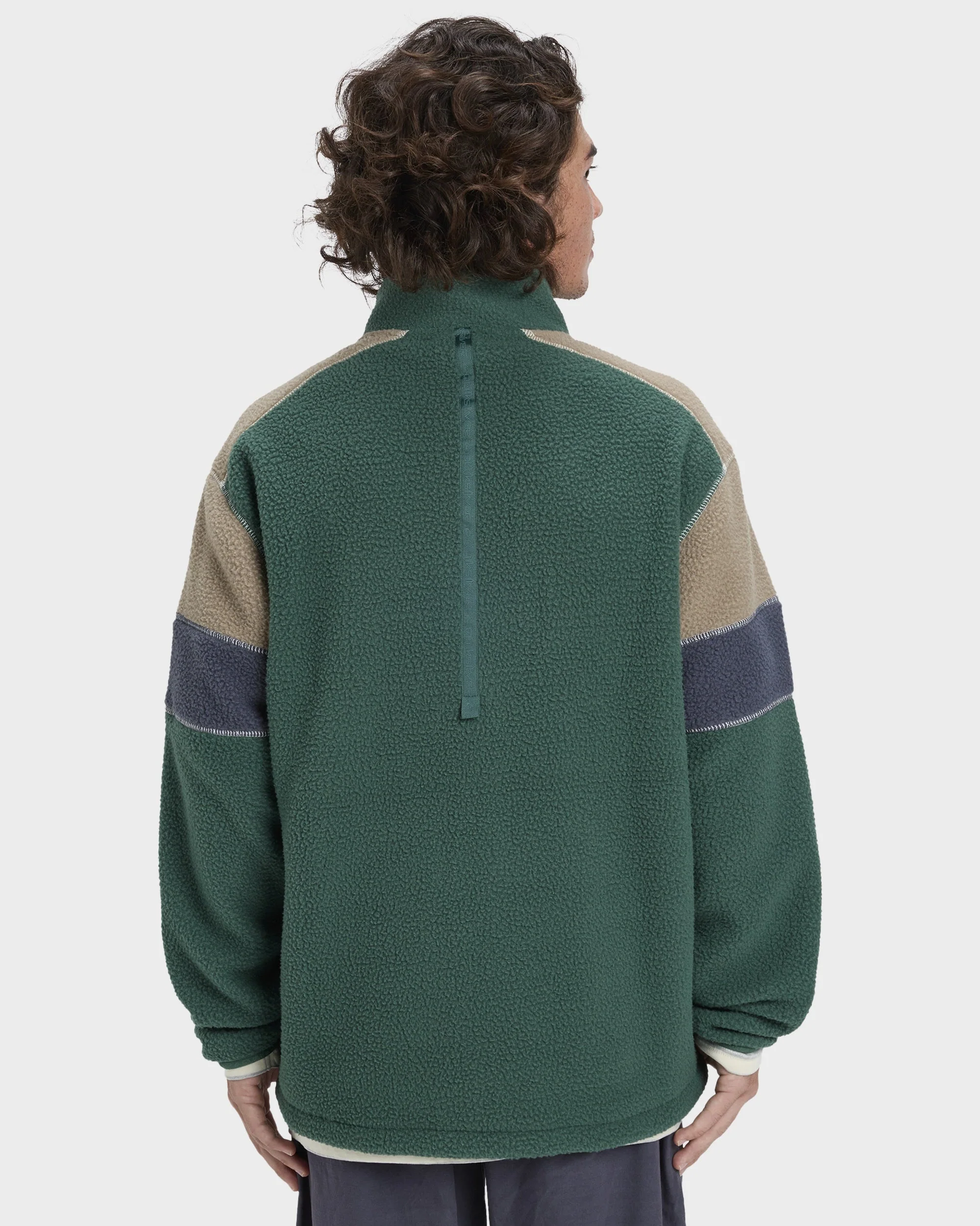 Mens Clean Coast Block Fleece Jacket