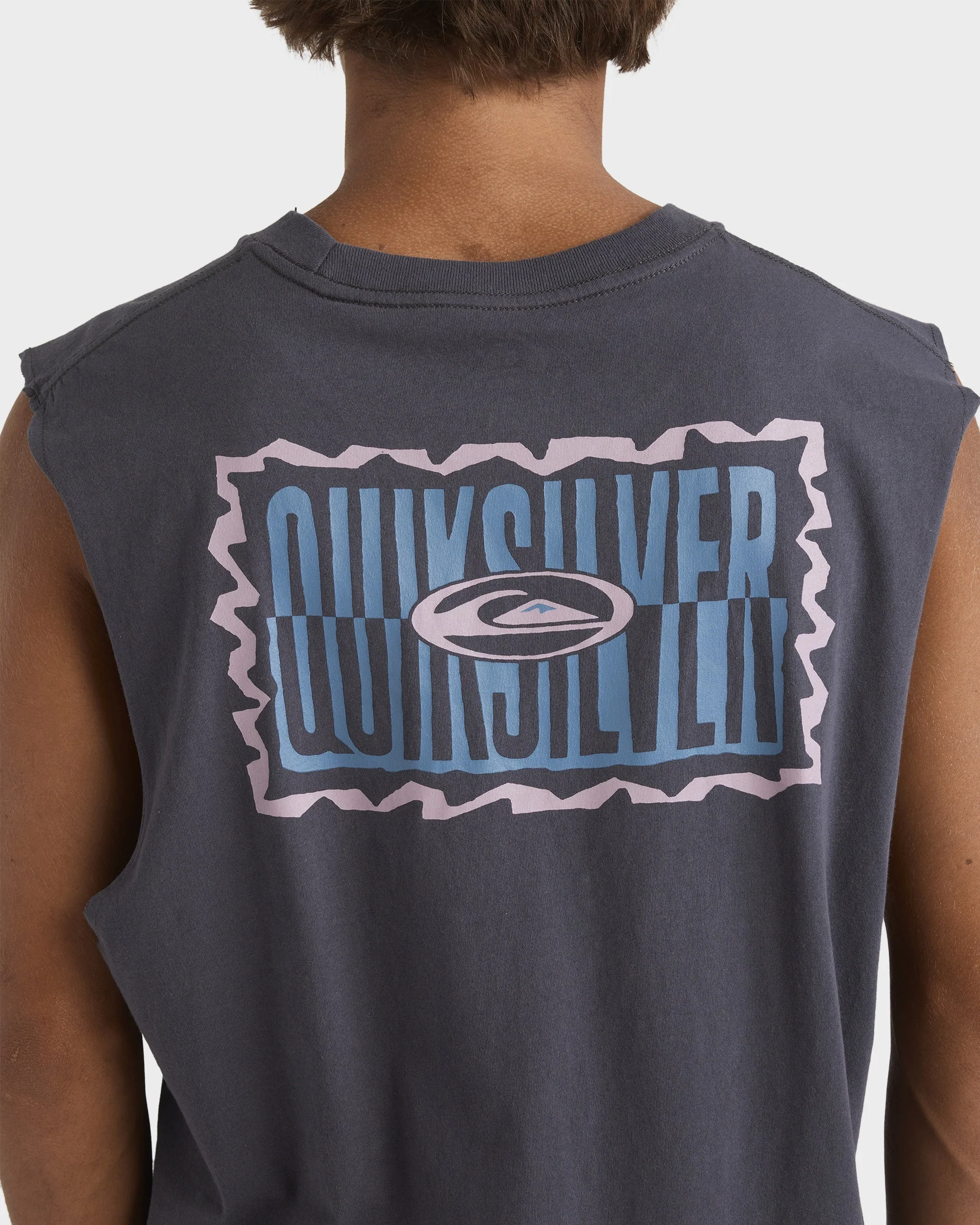 Mens Twisted Tides Muscle Shirt