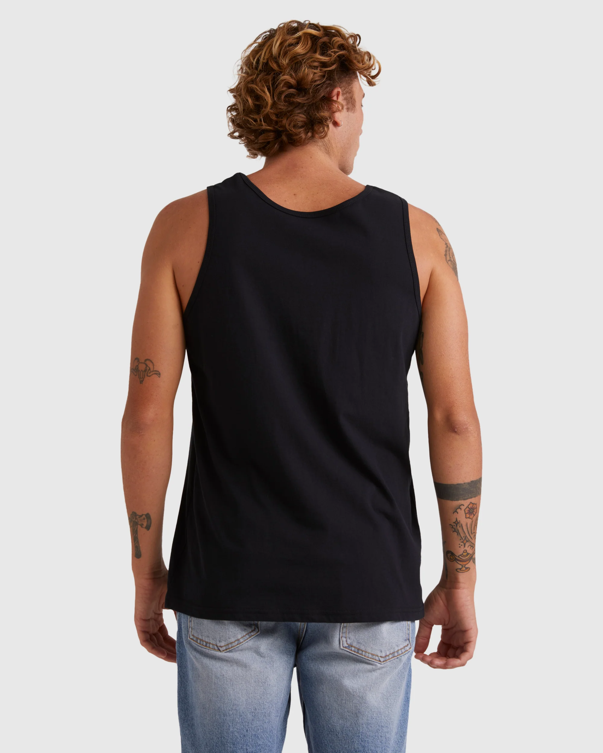 Mens Comp Logo Muscle Vest Top
