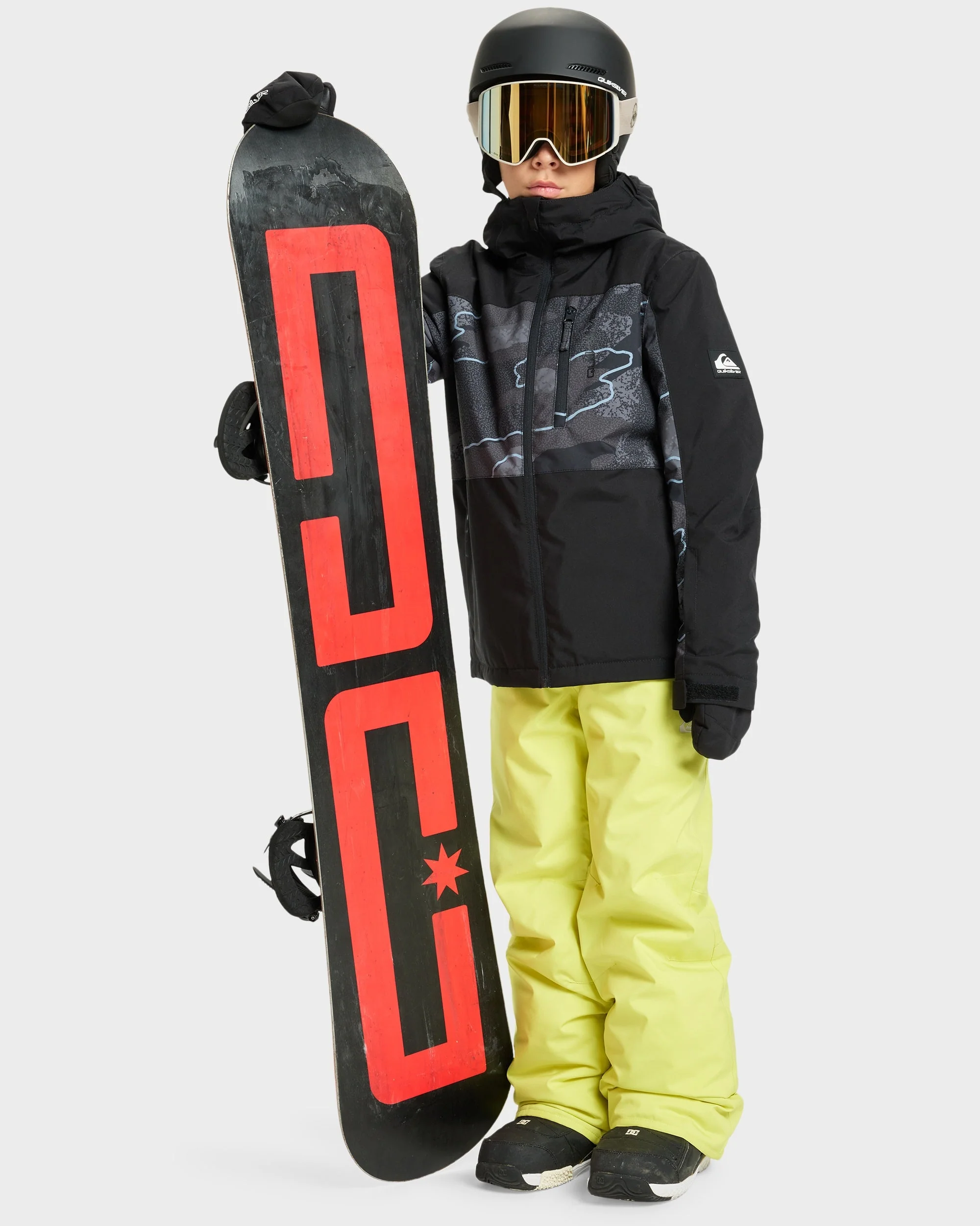 Boys 8-16 Side Hit Print Insulated Jacket