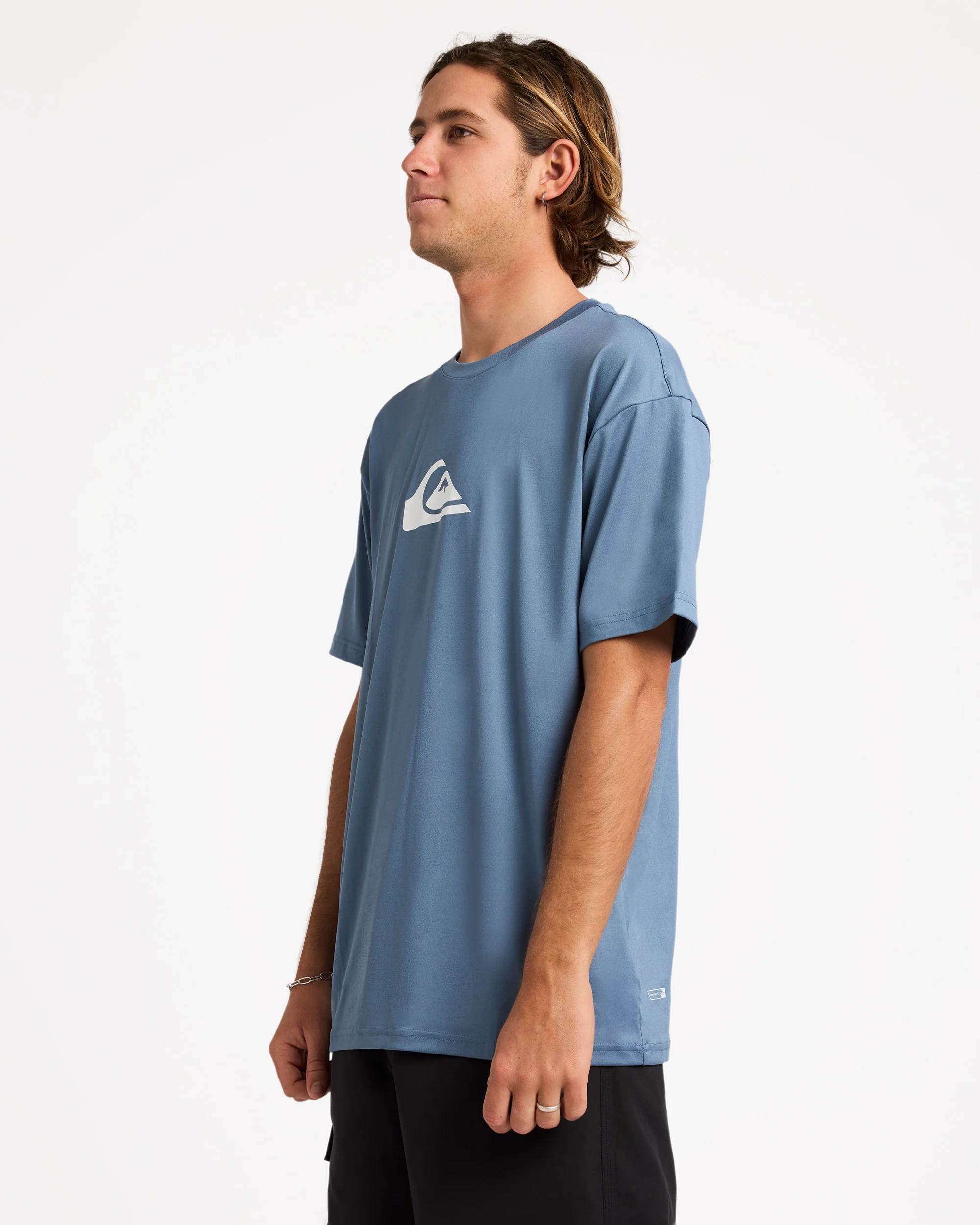Mens Solid Streak Surf Shirt