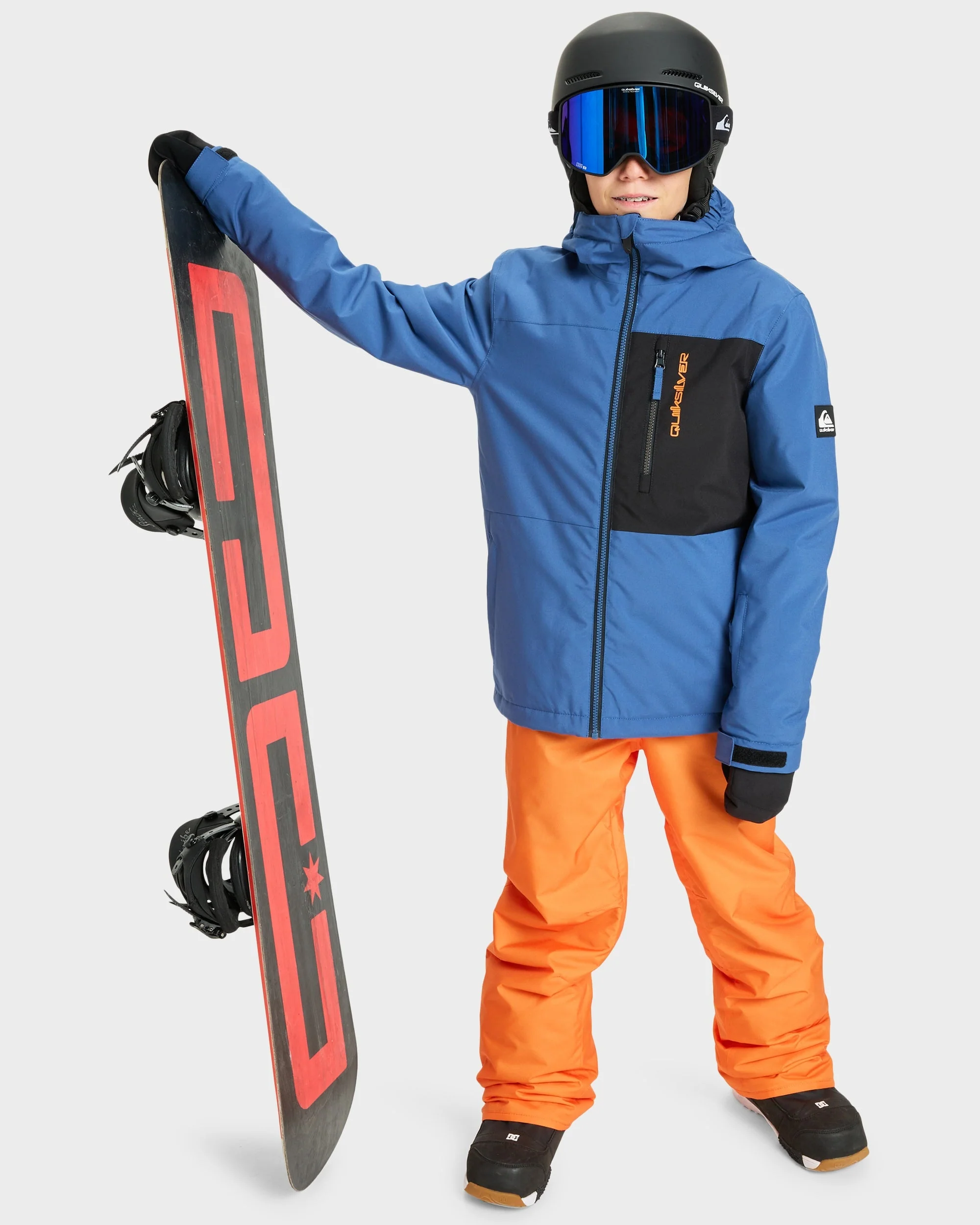Boys 8-16 Side Hit Solid Insulated Jacket