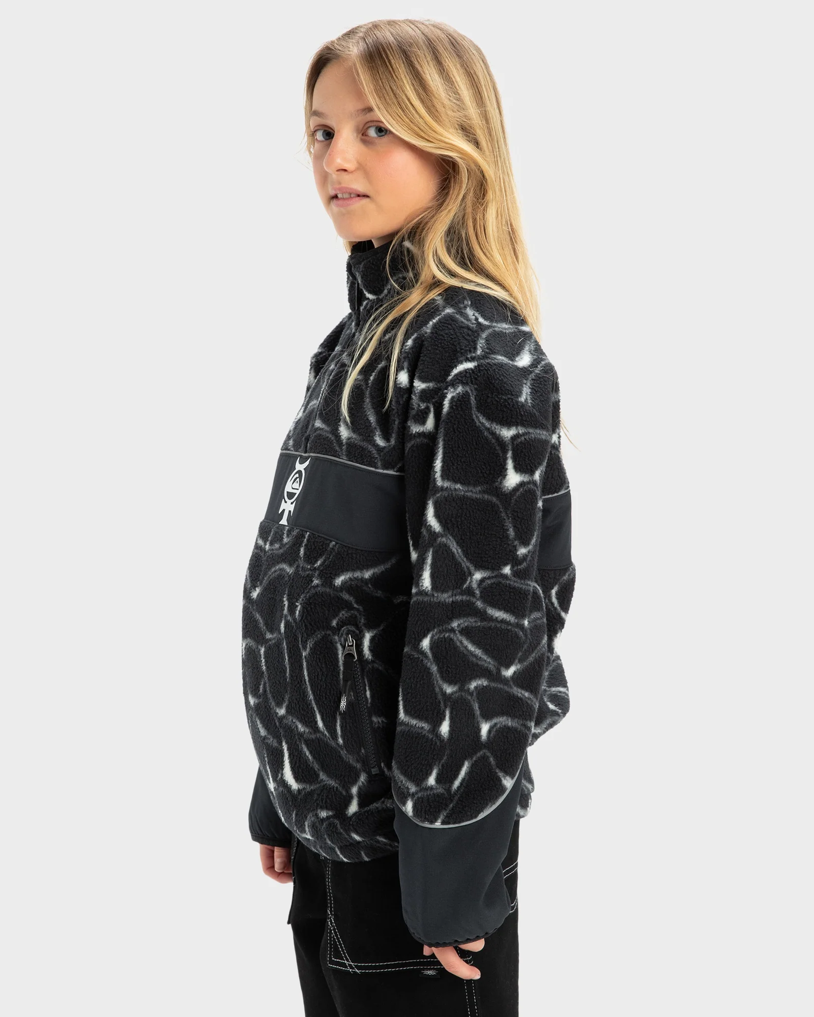 Boys 8-16 Mercury Half Zip Polar Fleece Top