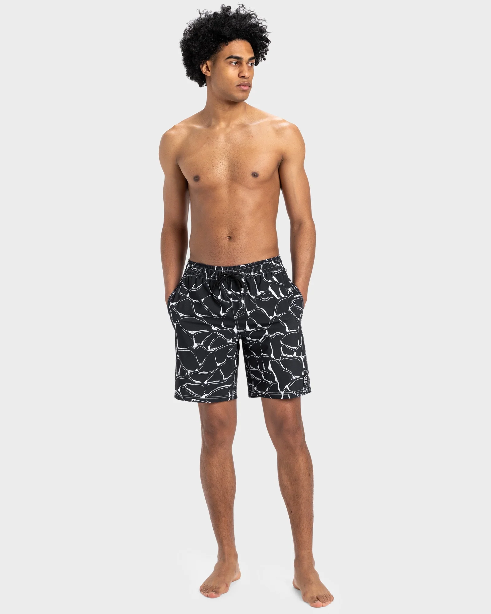 Mens Mercury Straight 19 Swim Shorts