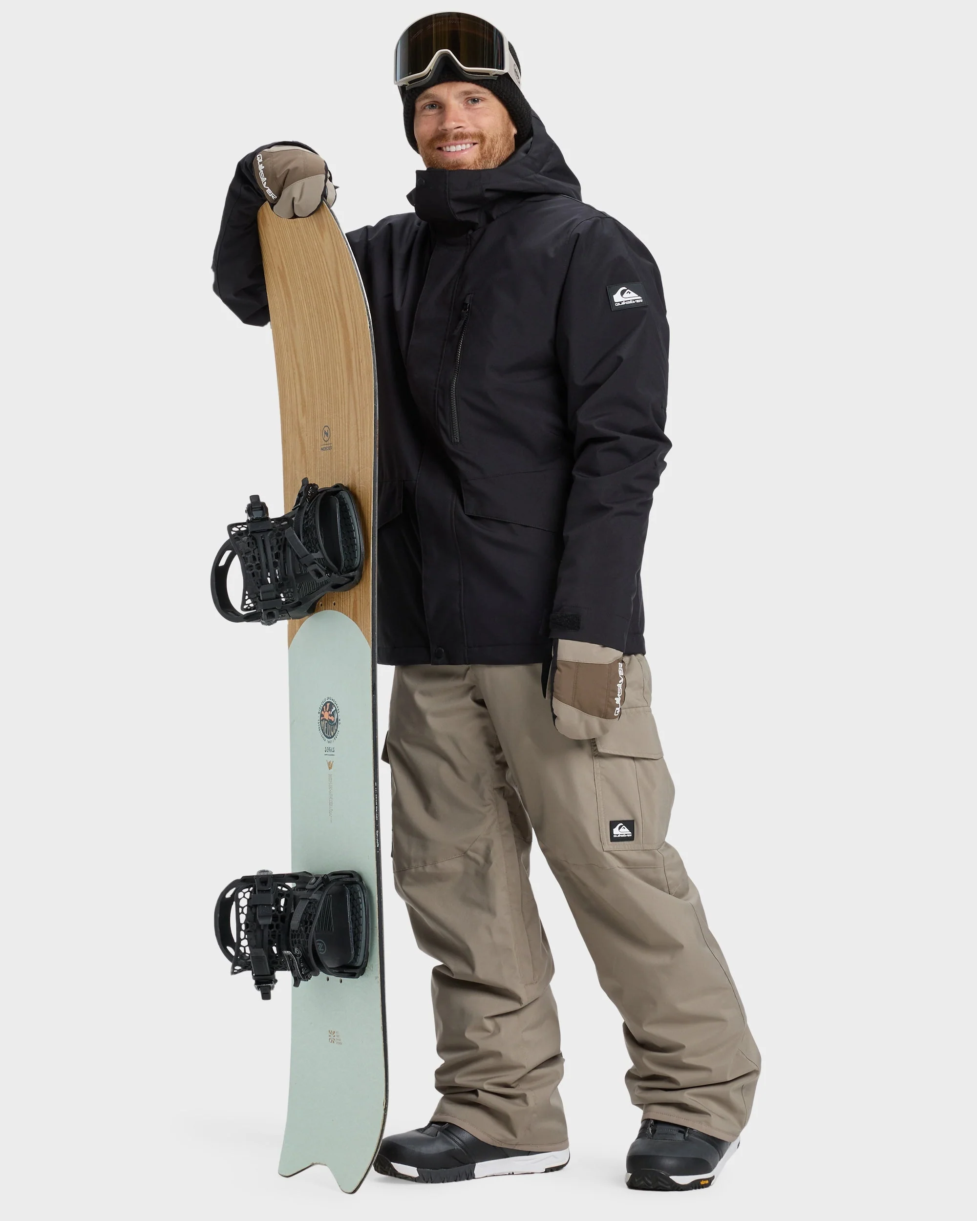 Mens Mission Solid Snow Jacket