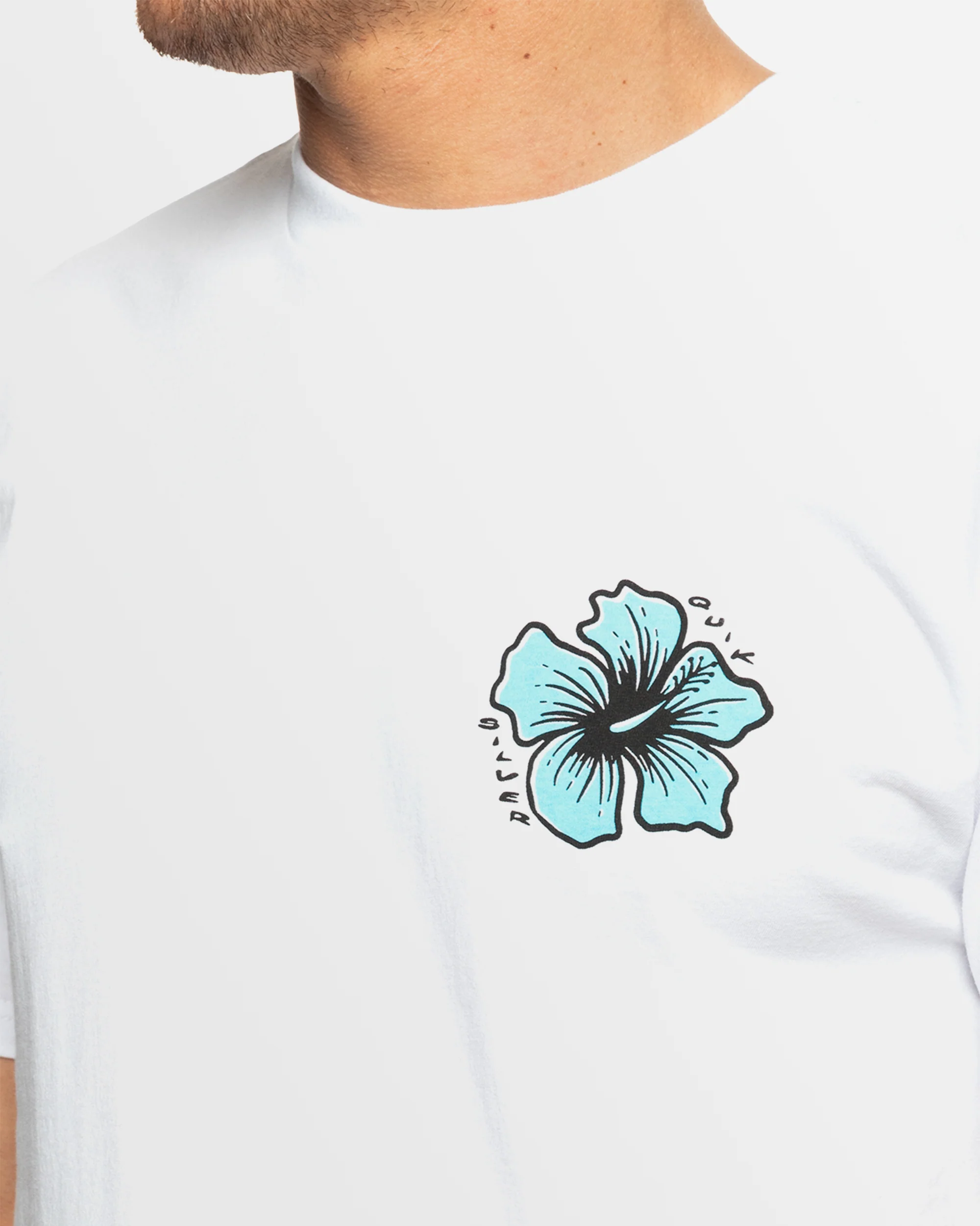 Mens Hibiscus T-Shirt