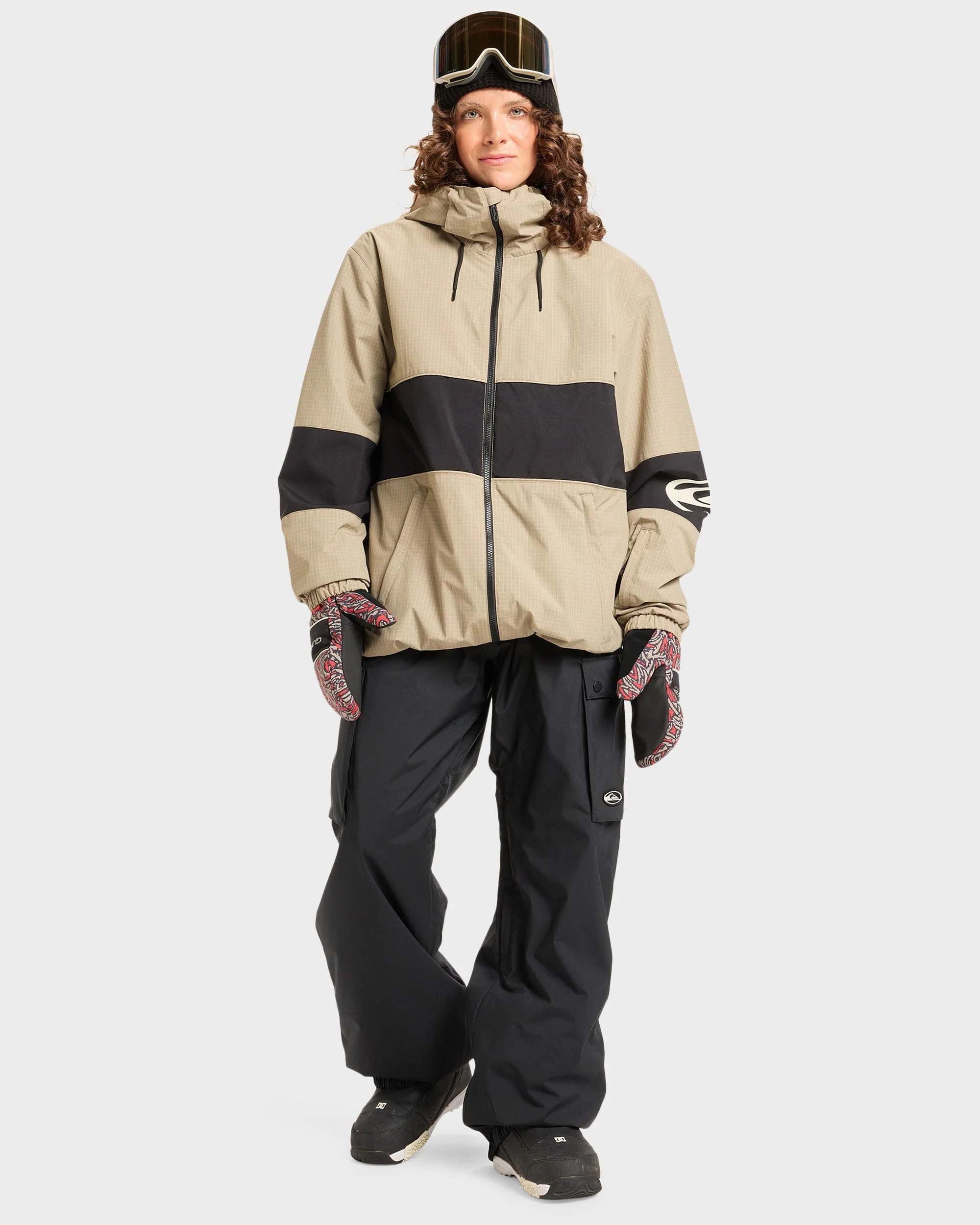 Mens High In The Hood Snow Jacket