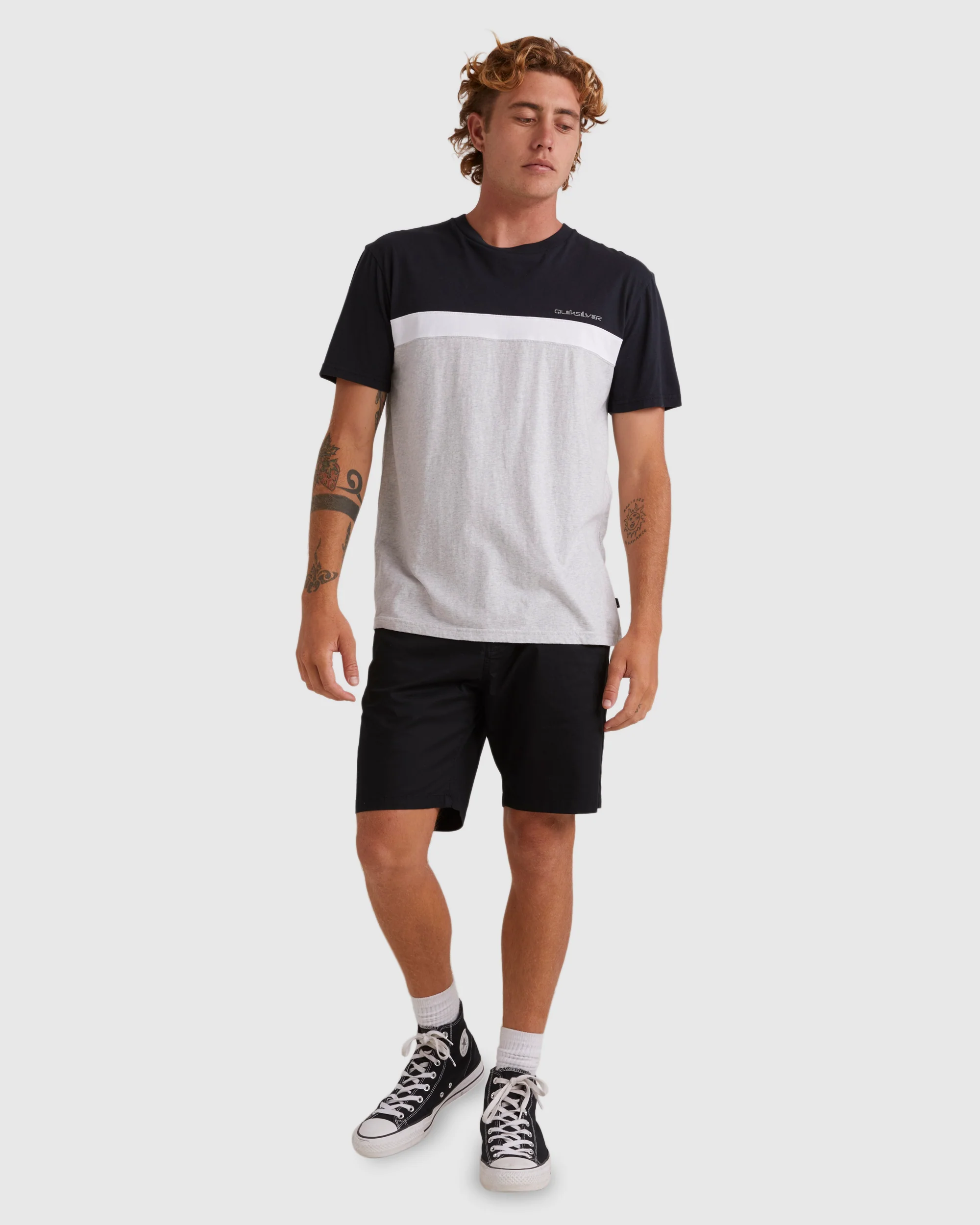 Mens Topline Panel T-Shirt