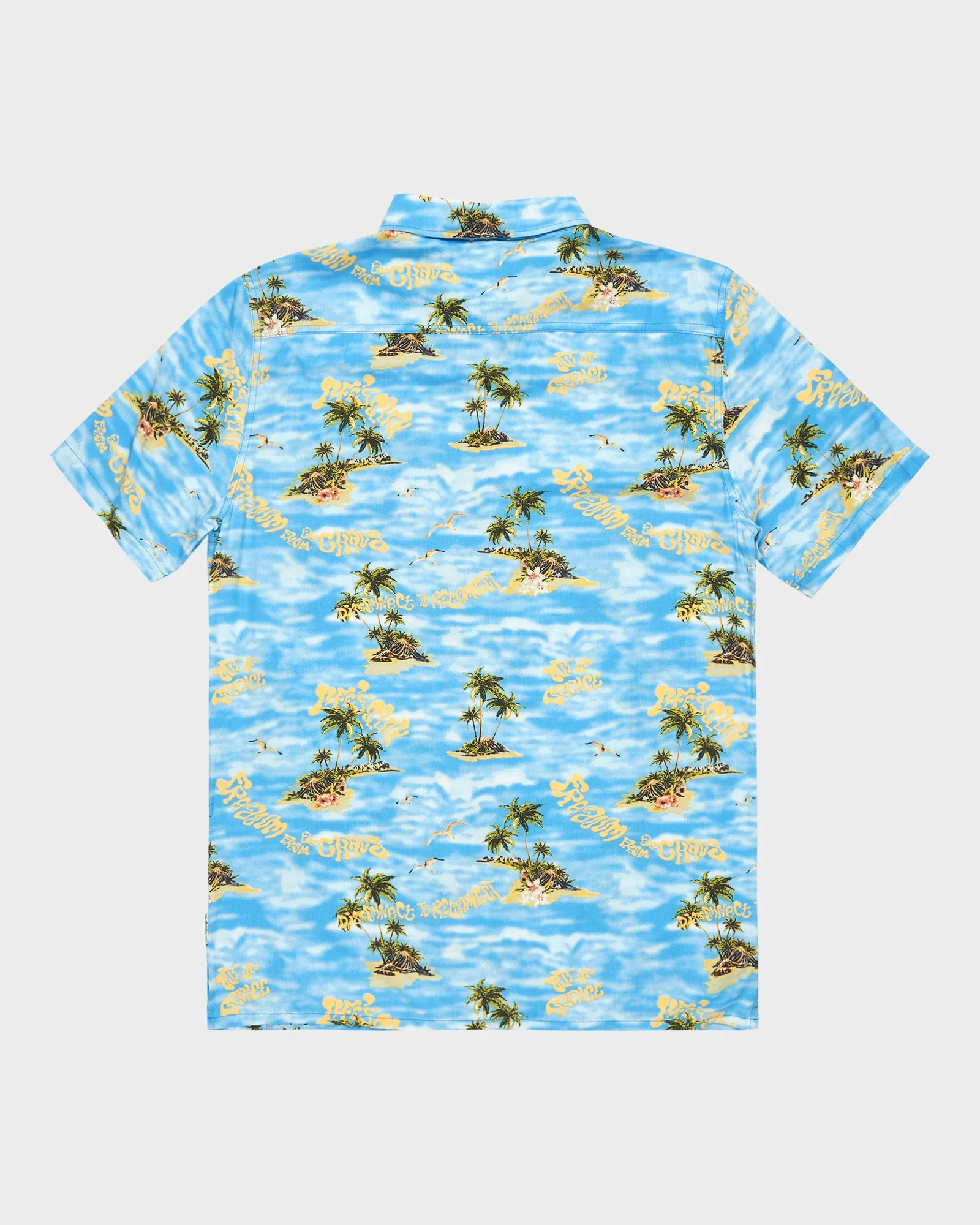 Mens Safe Paradise Short Sleeve Shirt
