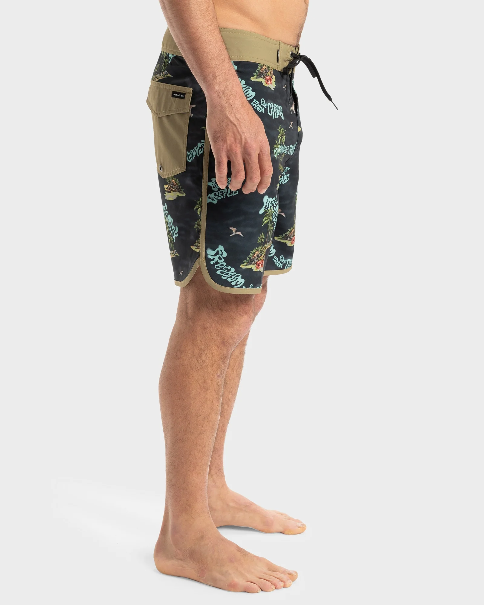 Mens Surfsilk Scallop 18 Boardshorts