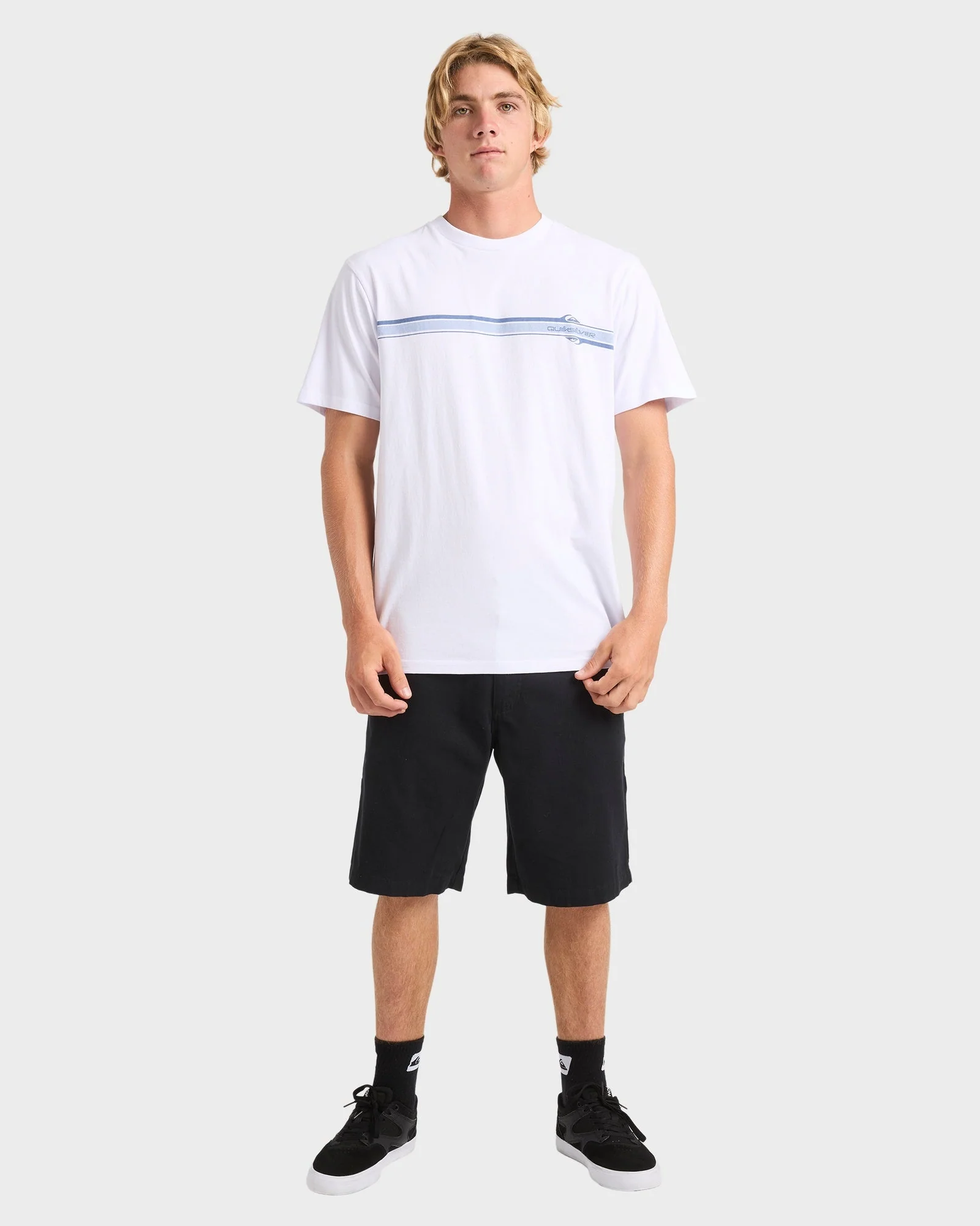 Mens Line Up Stripe T-Shirt