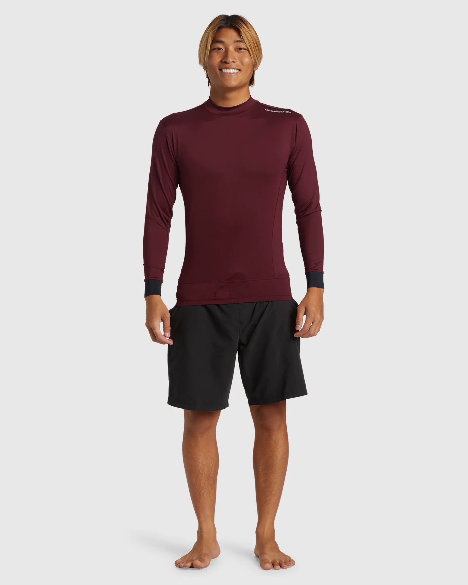Mens Highline Long Sleeve Upf 50 Surf T-Shirt