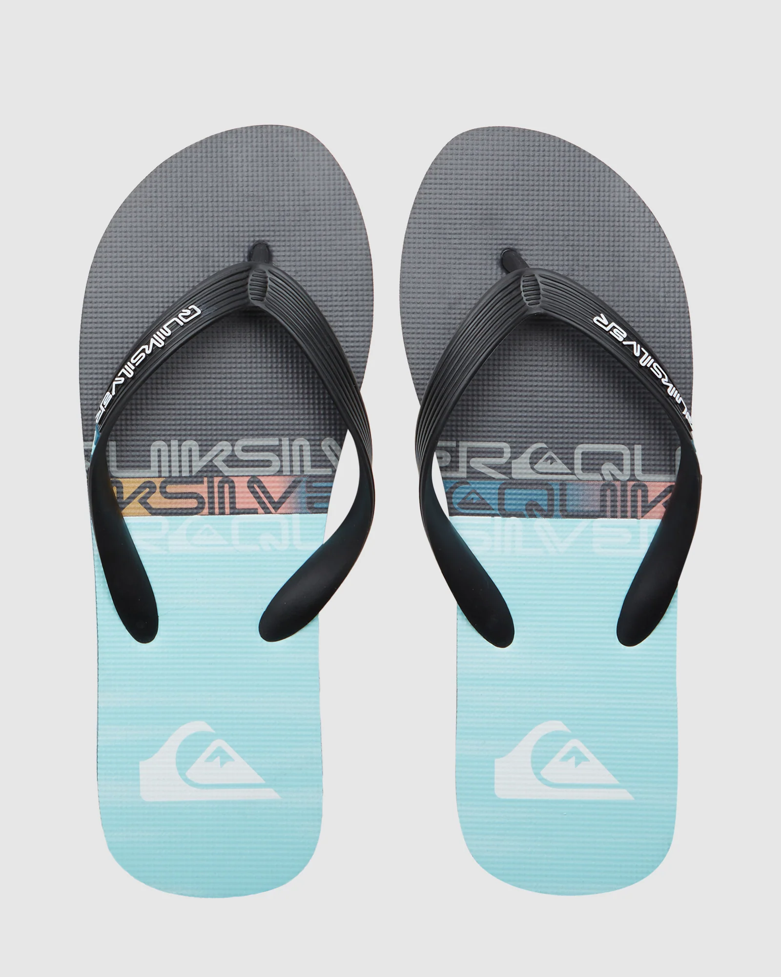 Mens Molokai Stripe Beach Flip-Flops