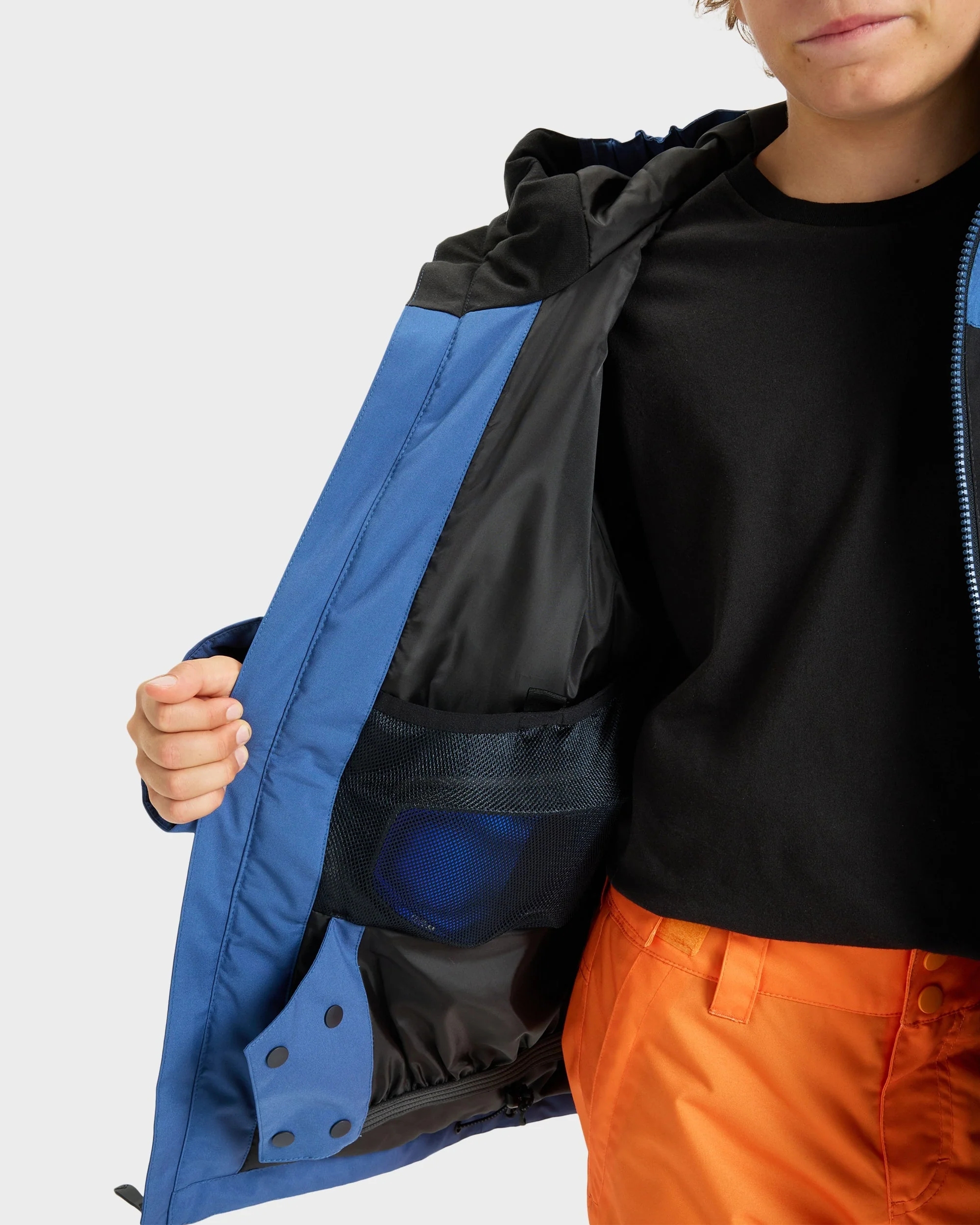 Boys 8-16 Side Hit Solid Insulated Jacket