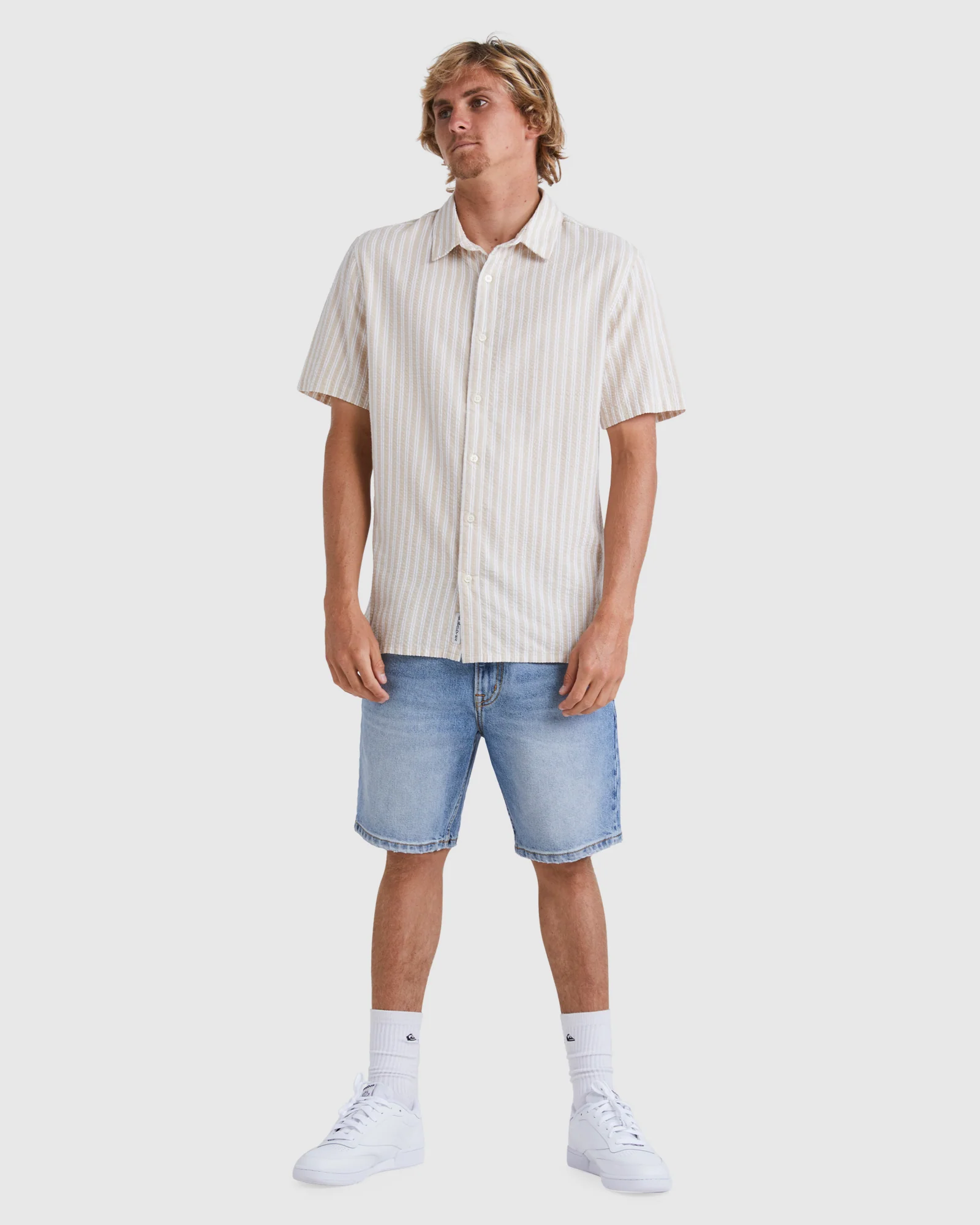 Mens Streak Short Sleeve Shirt