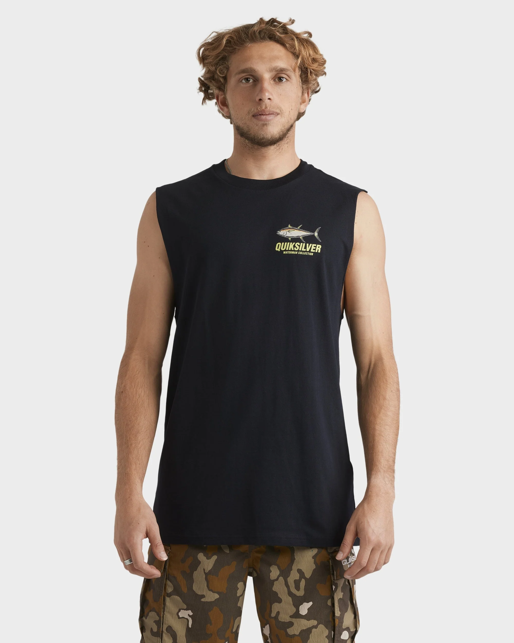 Mens Slack Tide Muscle Shirt