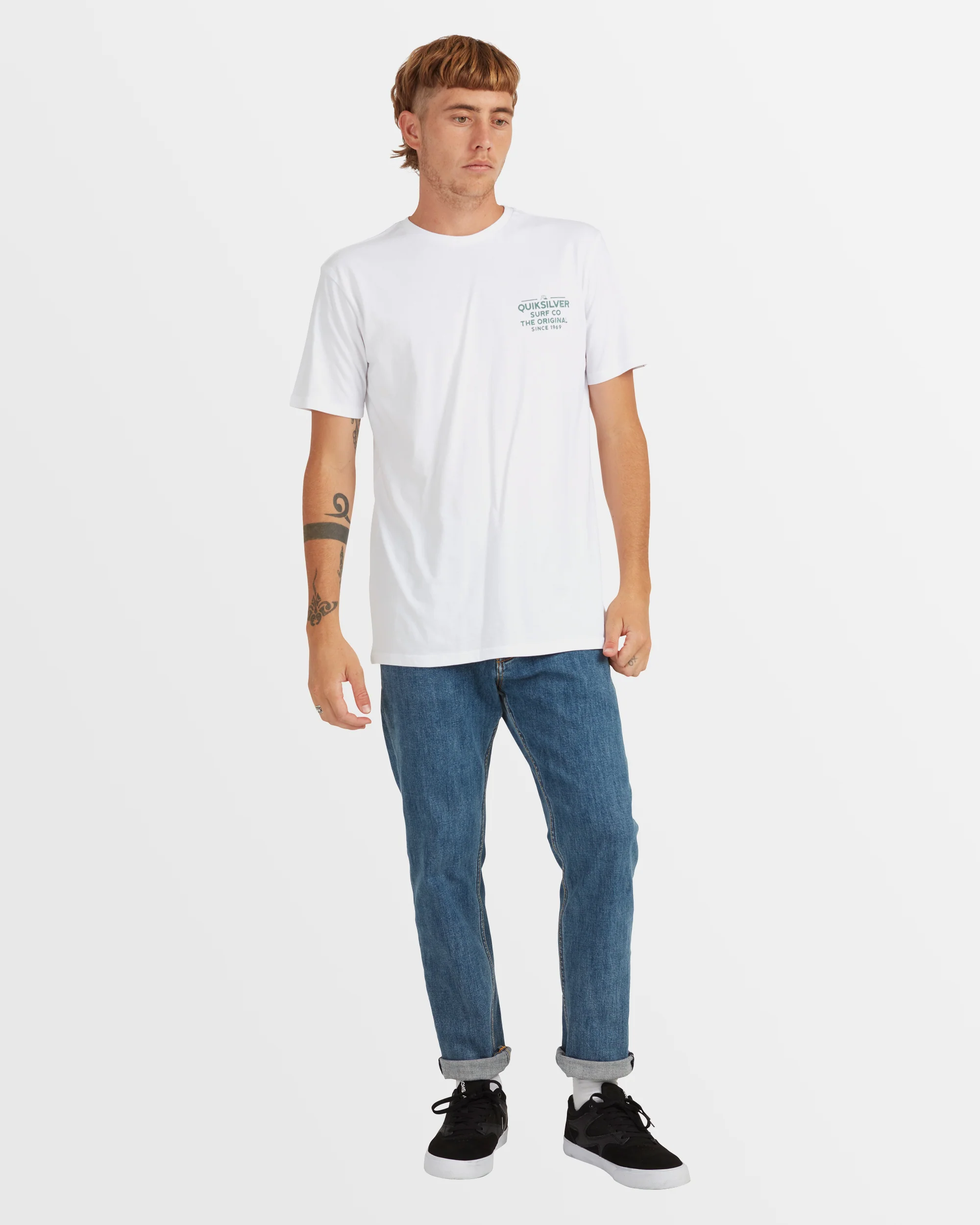 Mens Feeding Line Short Sleeve T-Shirt