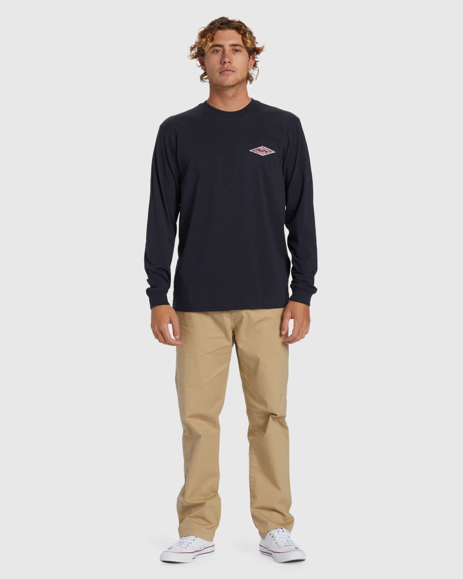 Mens Fossilized Long Sleeve T-Shirt