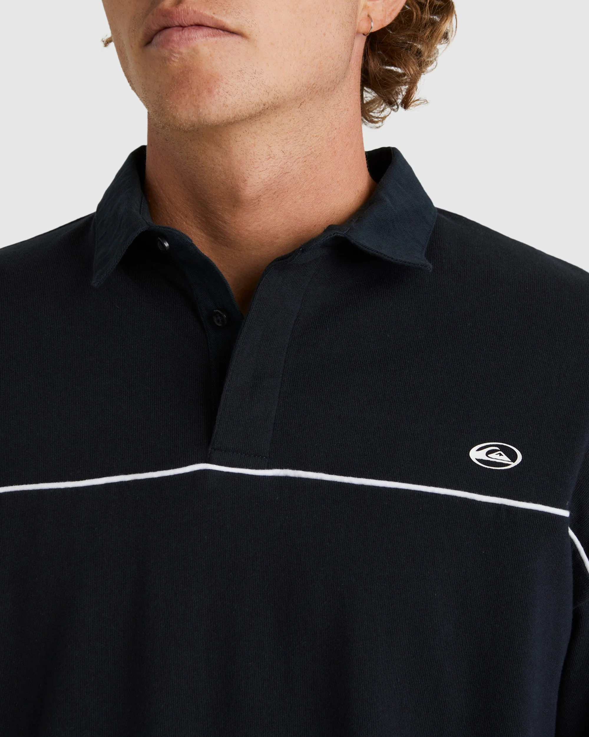 Saturn Modular Rugby Polo Knit