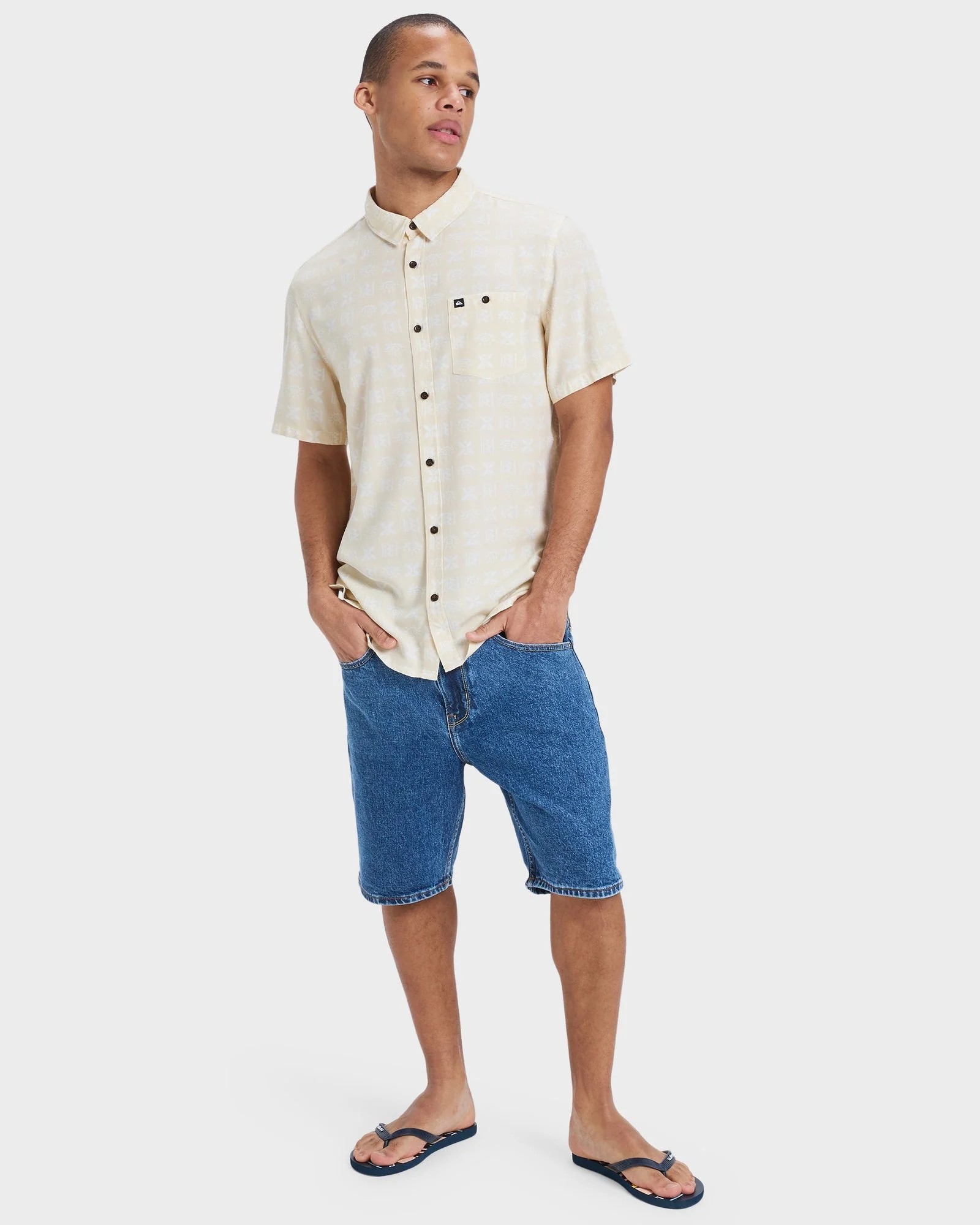 Mens Safe Paradise Short Sleeve Shirt