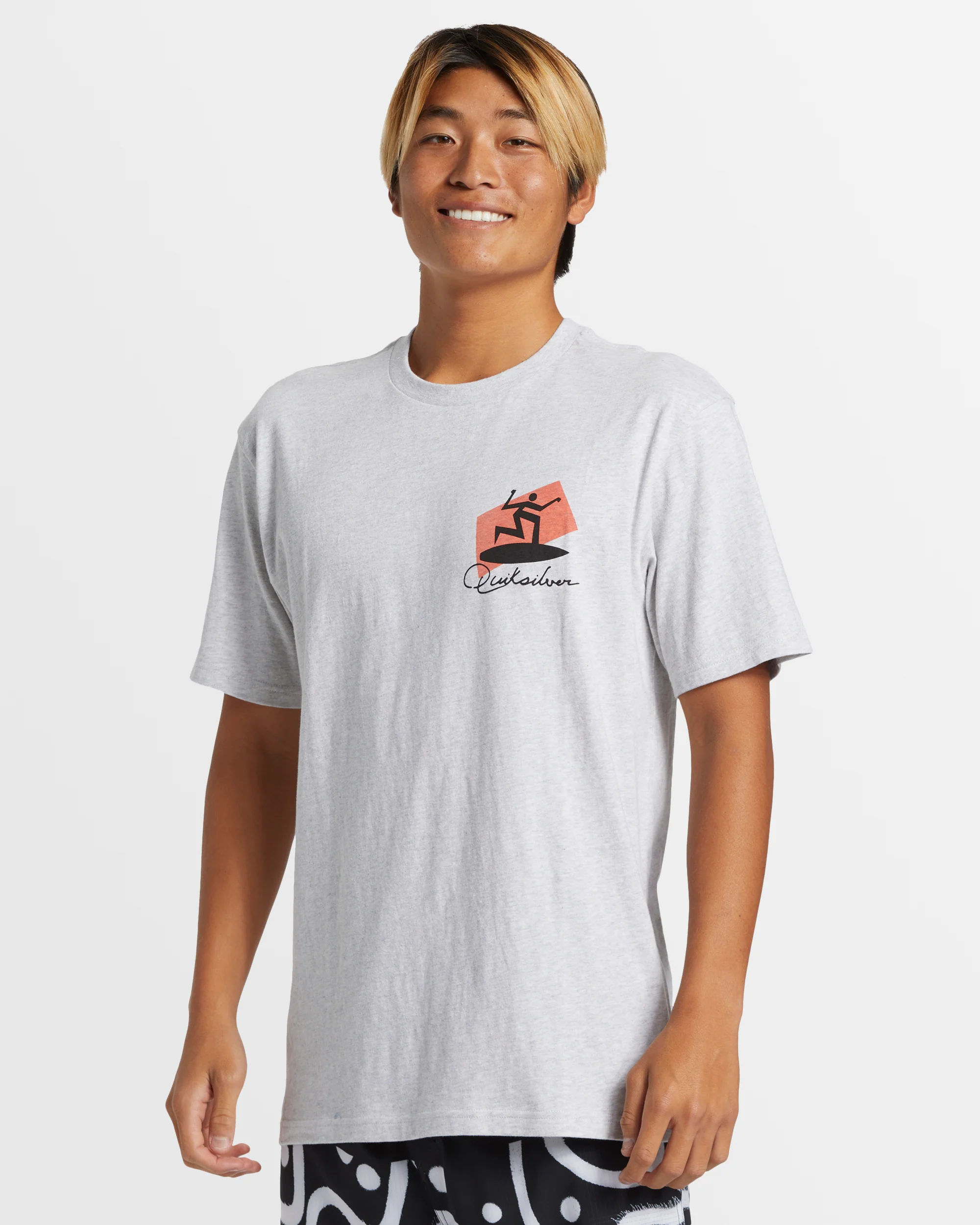 Mens Quik Surfer Short Sleeve T-Shirt