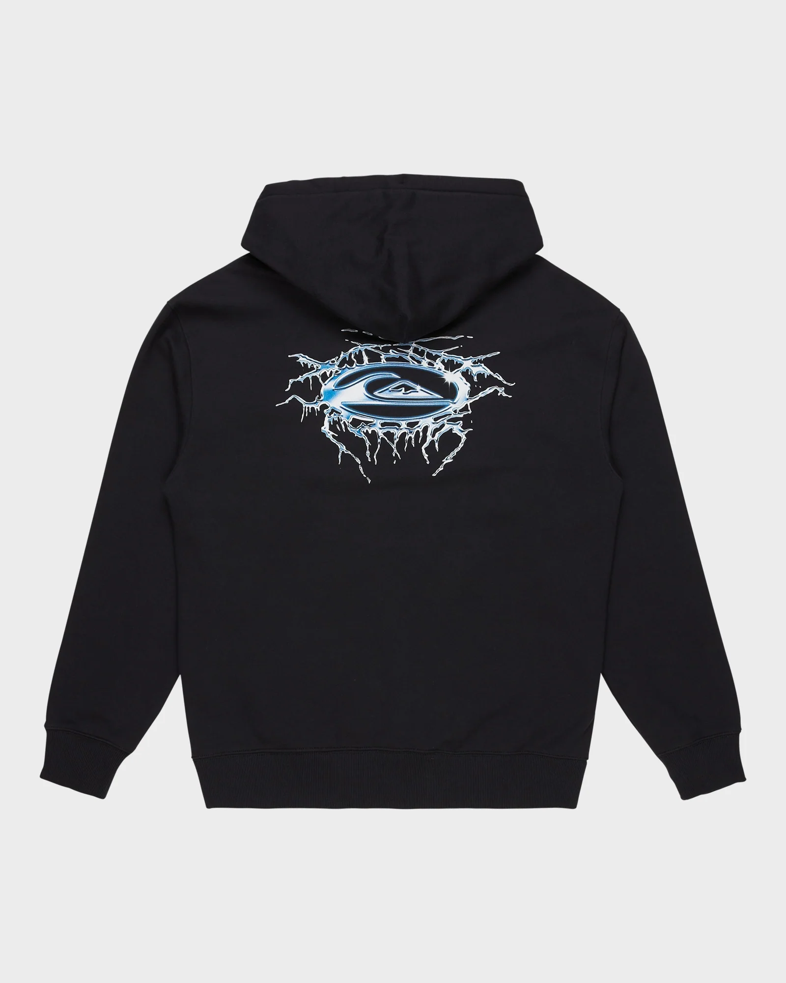 Mens Chrome Lightning Pullover Hoodie
