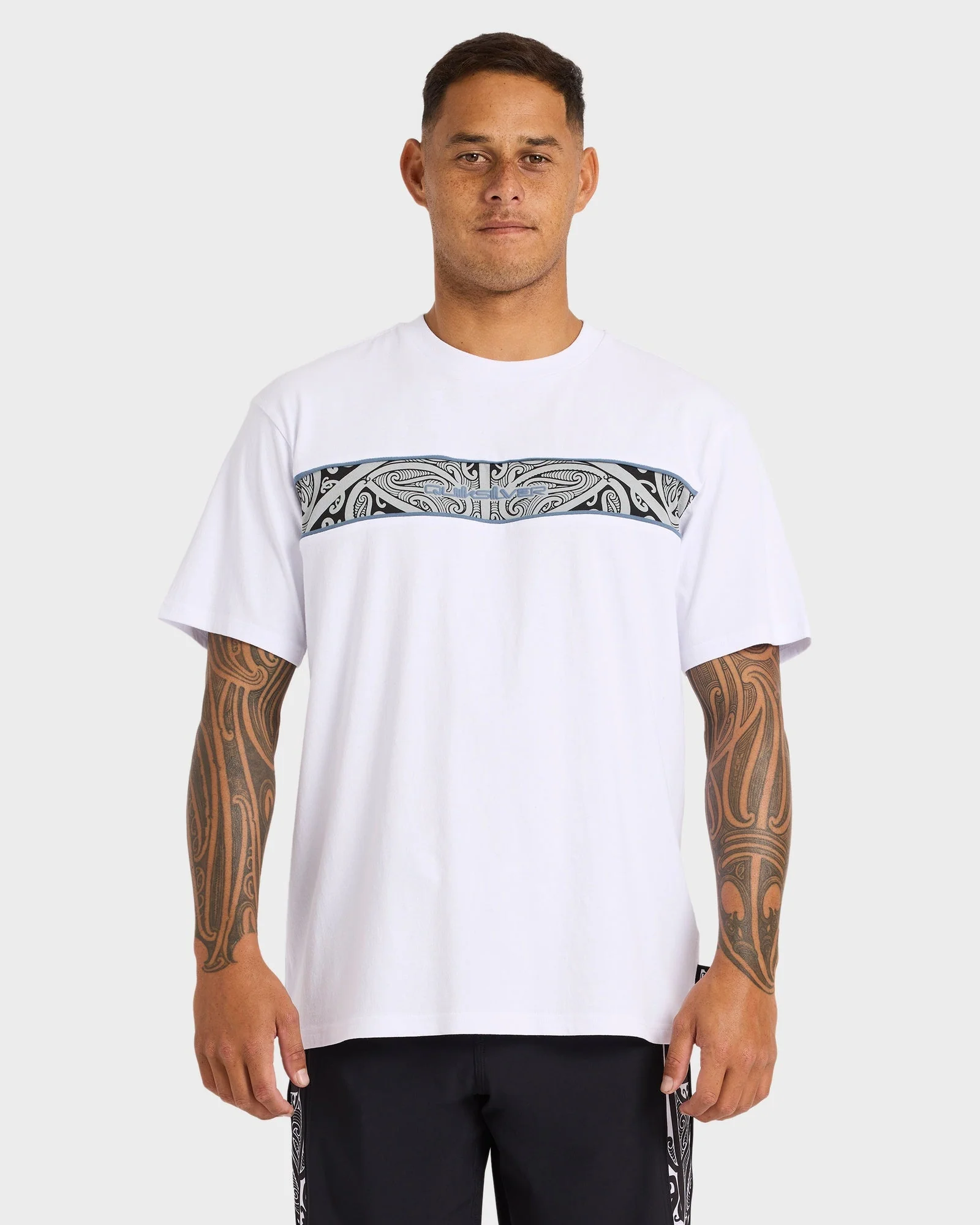 Mens Kehu Takarangi Panel T-Shirt