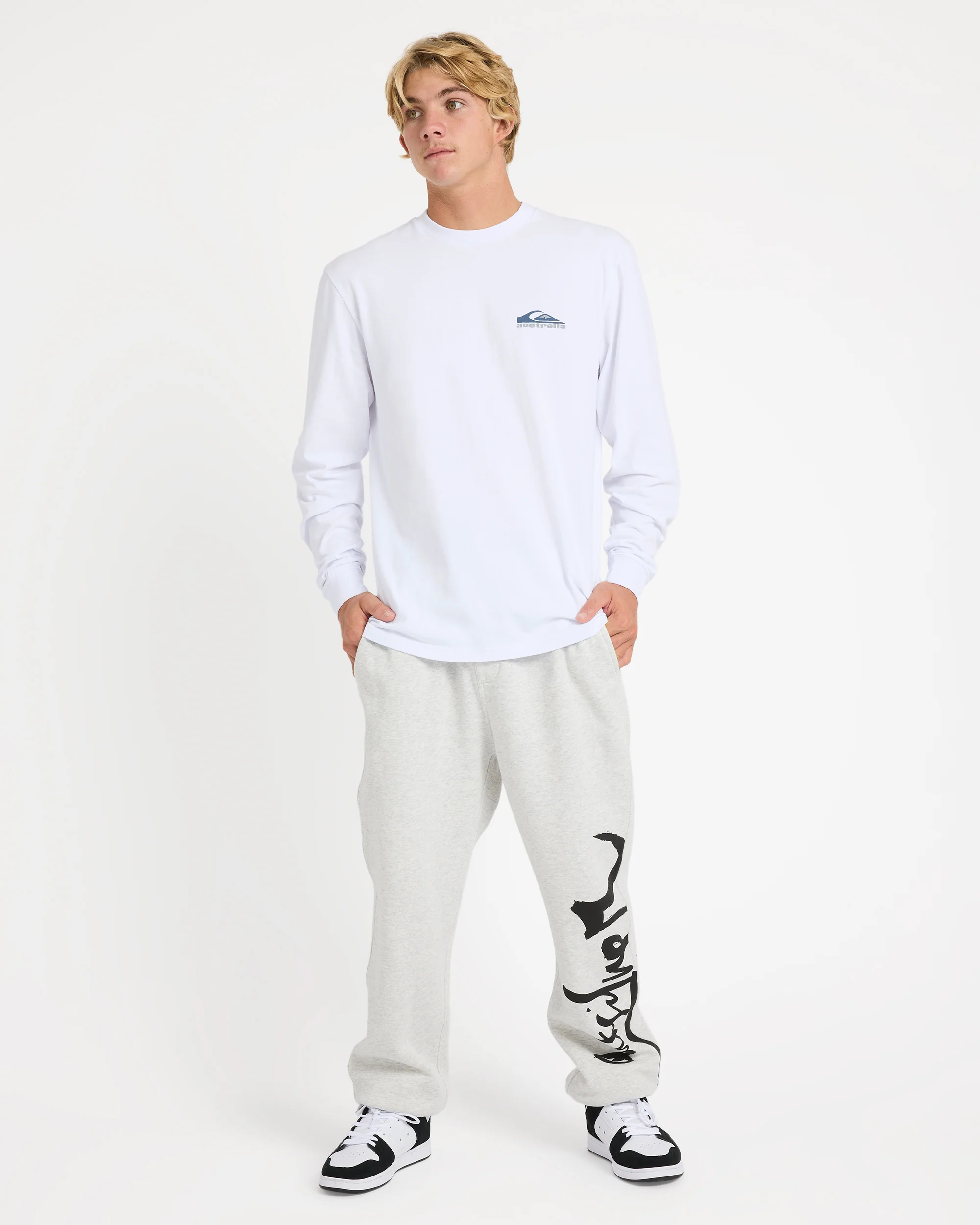 Mens Quiksilver Impaired Track Pants