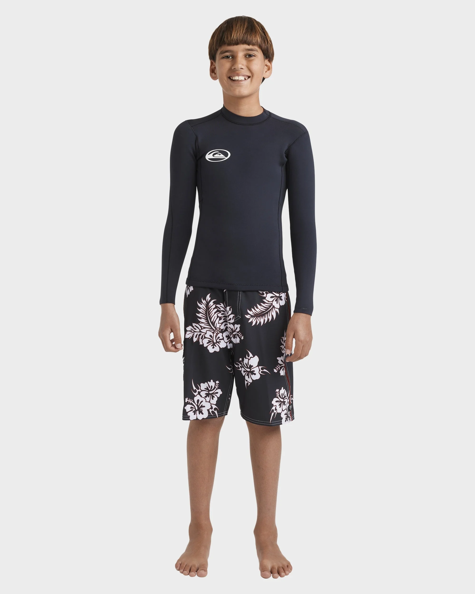 Boys 8-16 1.5mm Mercury Long Sleeve Wetsuit Top