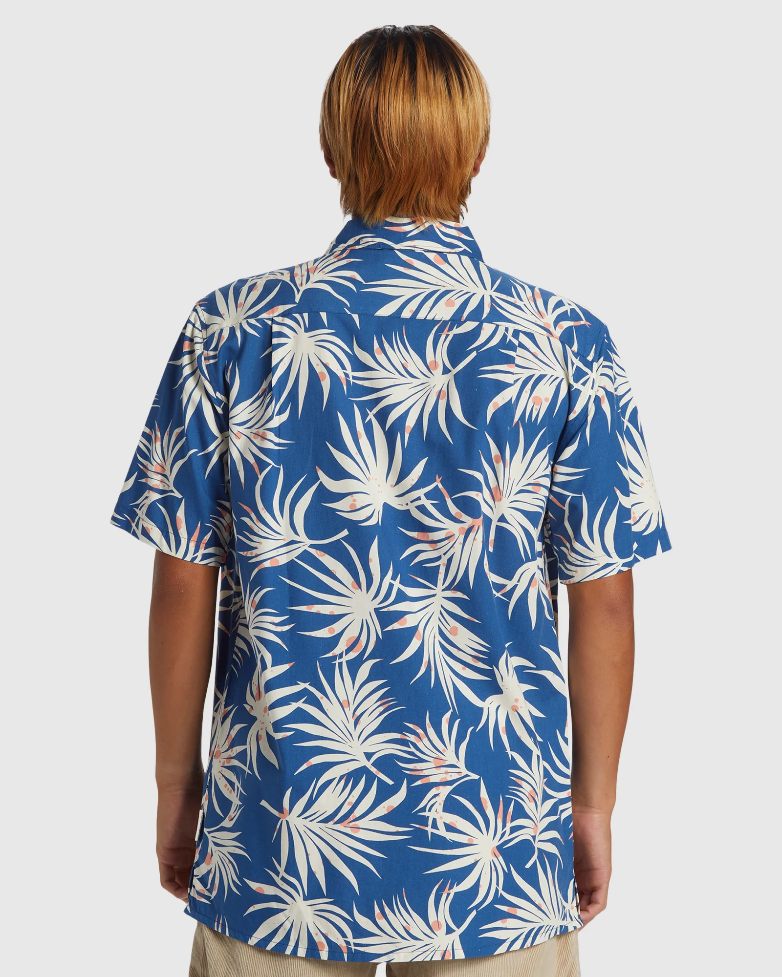 Mens Beach Club Casual Short Sleeve Shirt