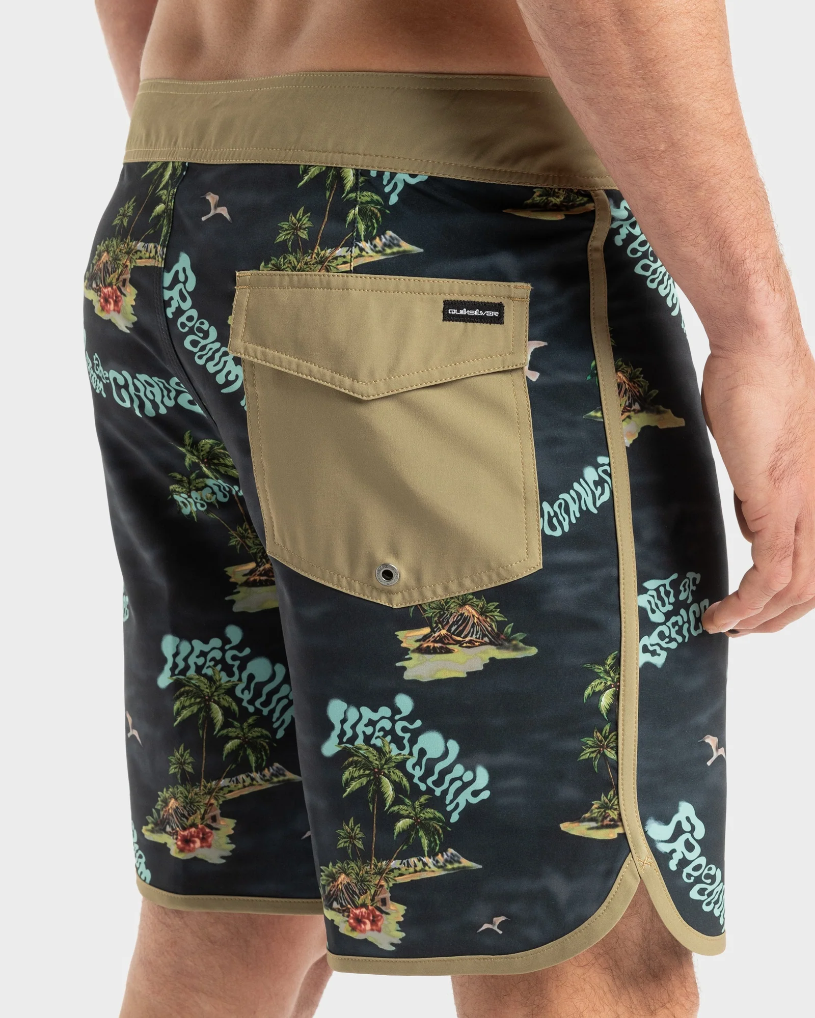 Mens Surfsilk Scallop 18 Boardshorts