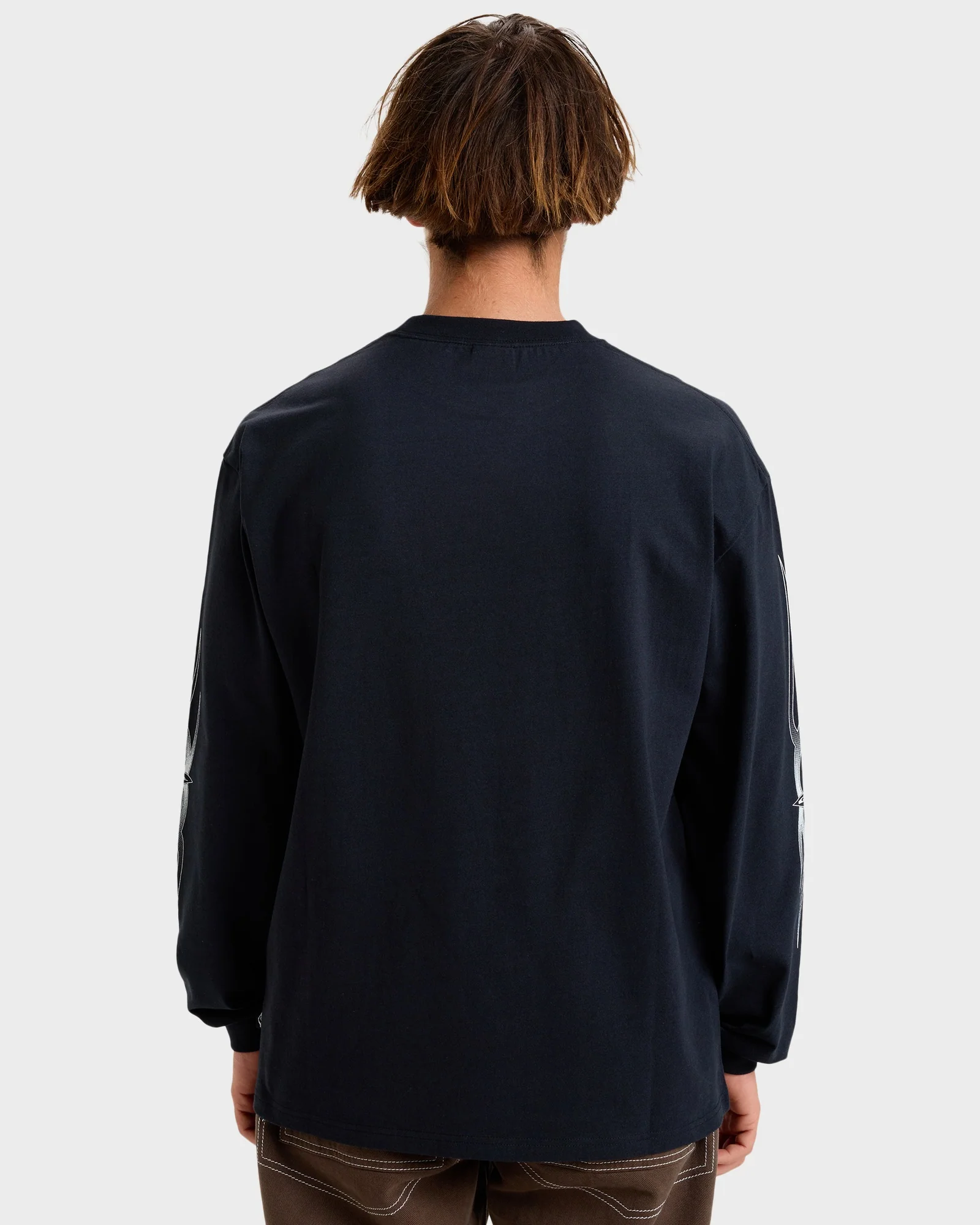 Mens Strech Tribal Long Sleeve T-Shirt