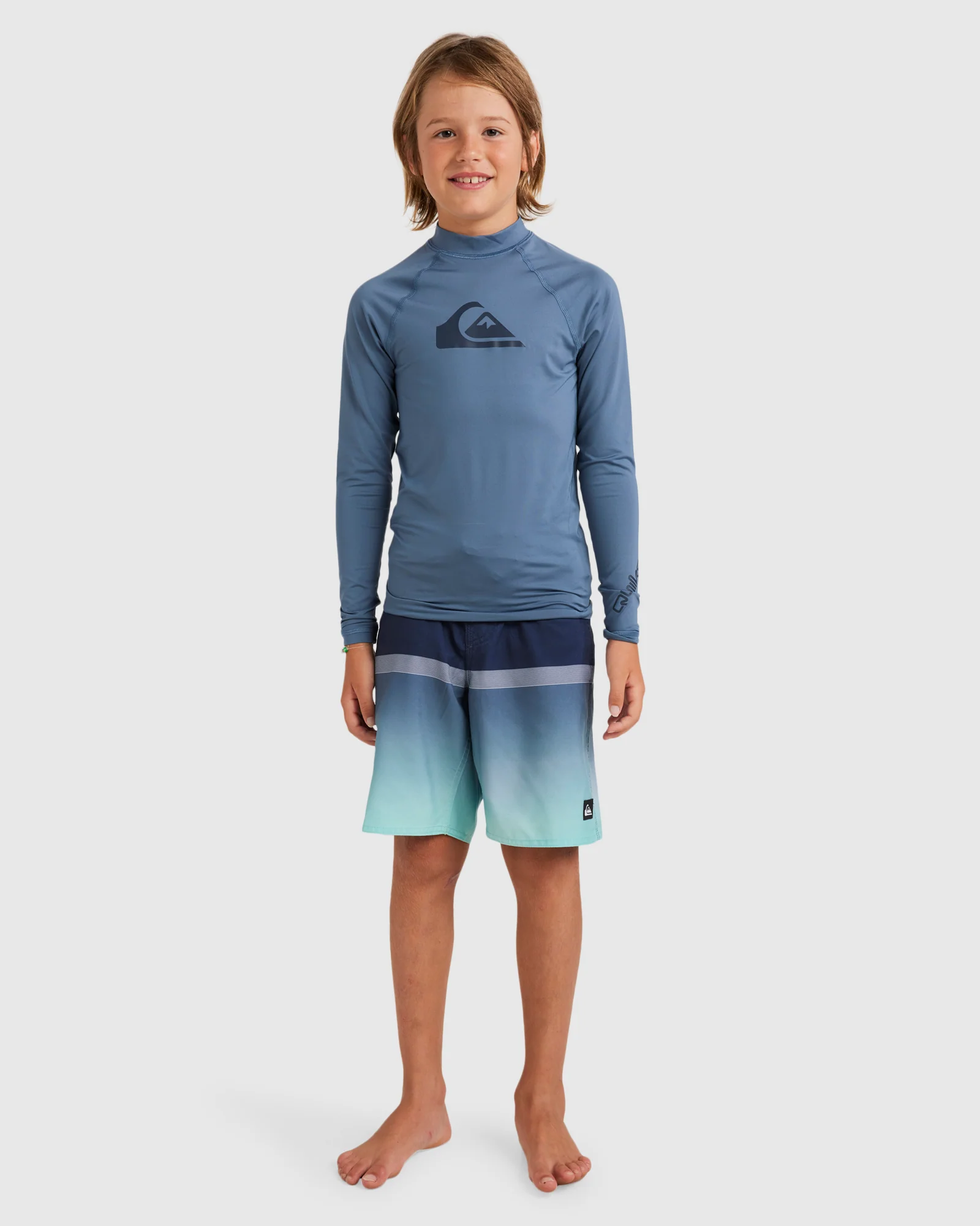 Boys 8-16 All Time Long Sleeve UPF 50 Rash Vest