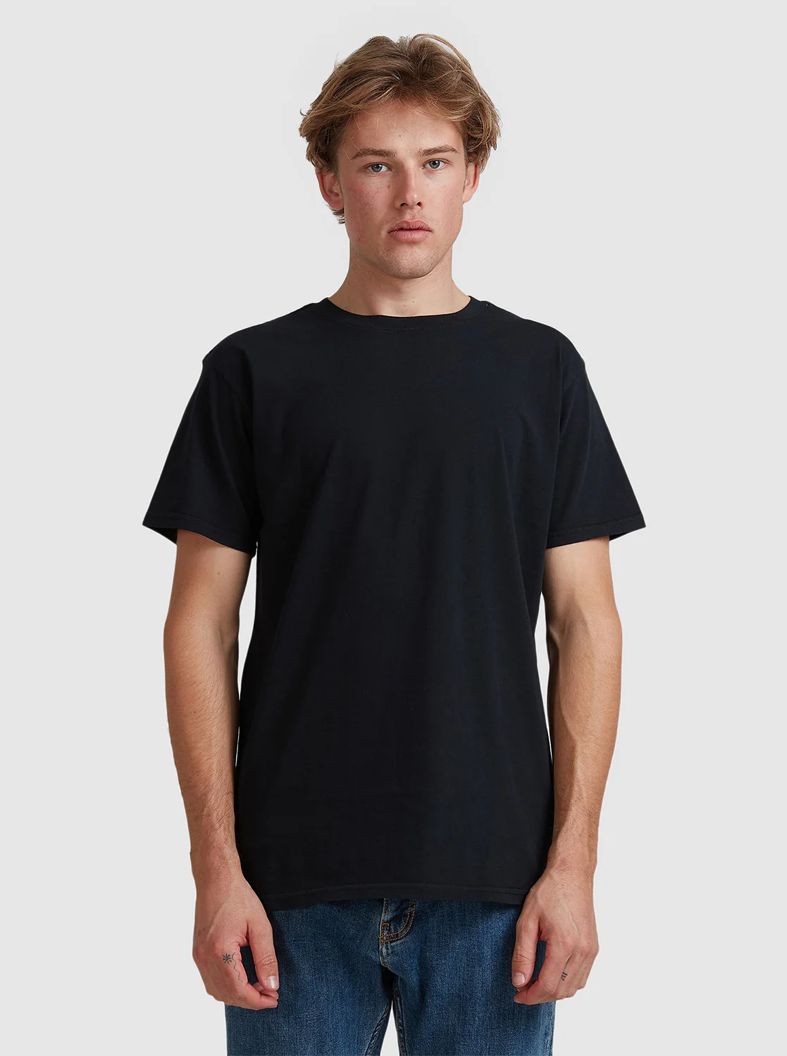 Mens Premium Washed Tee T-Shirt