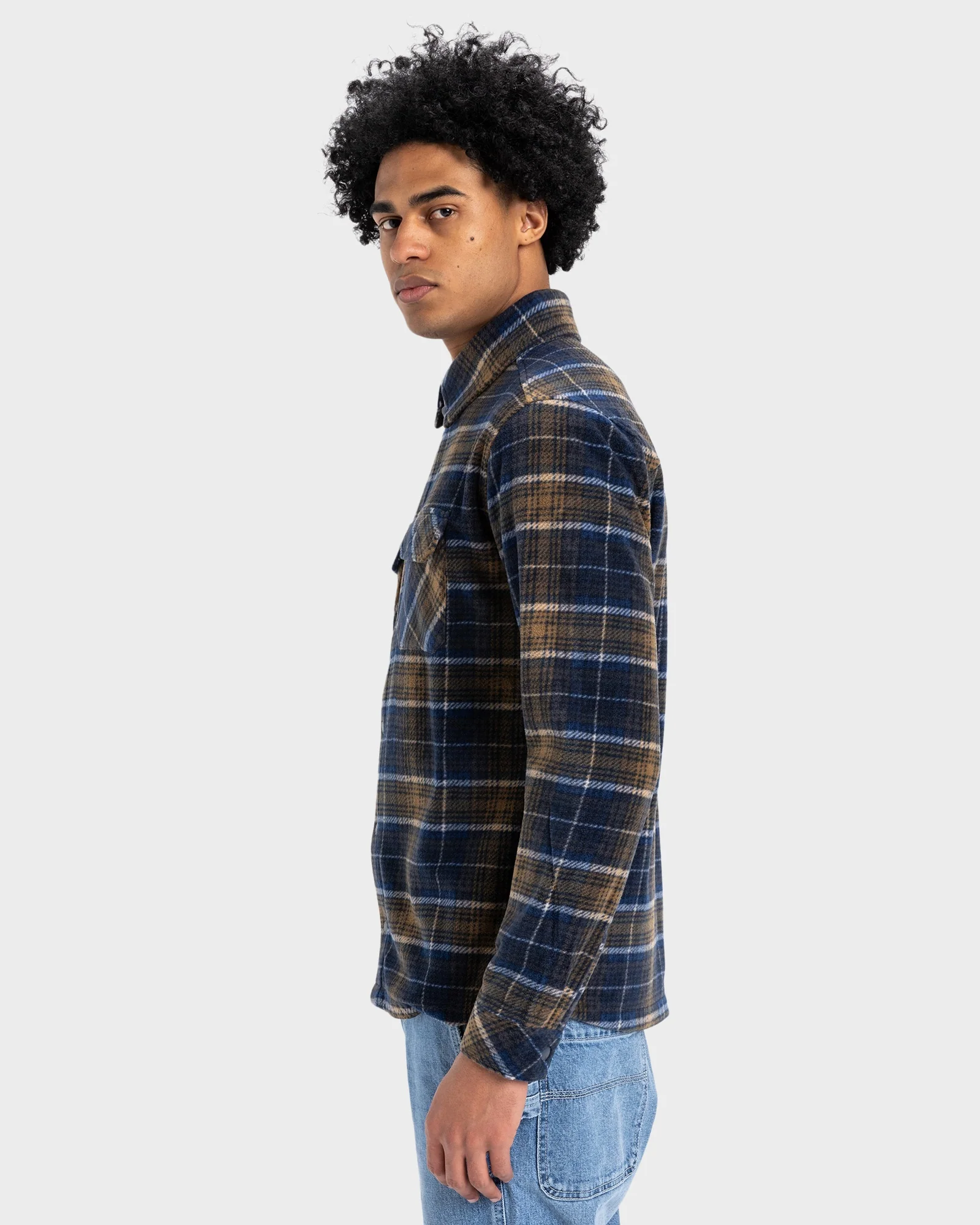 Mens Surf Day Button Down Long Sleeve Shirt