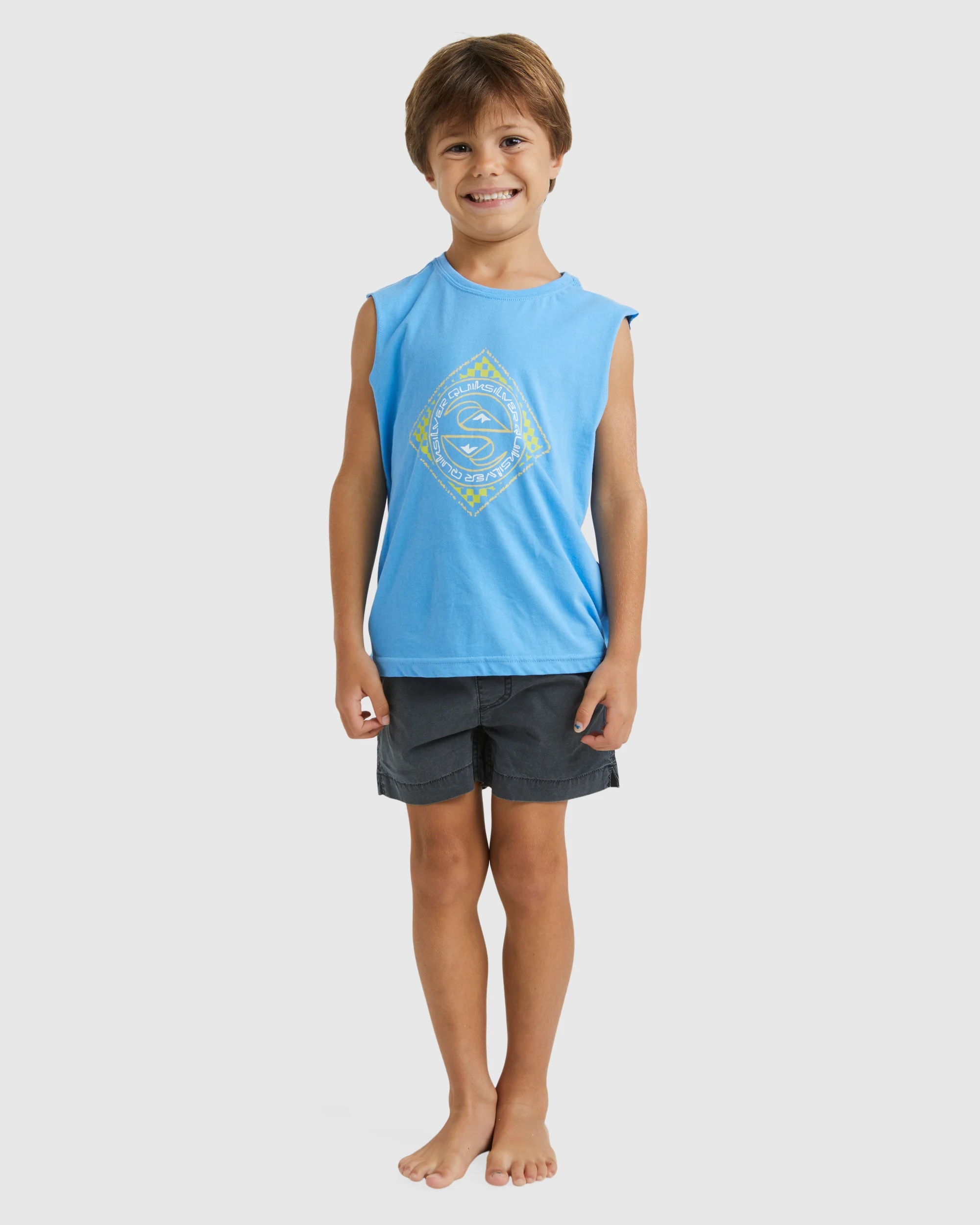 Boys 2-7 Splitting Hairs Sleeveless Muscle T-Shirt