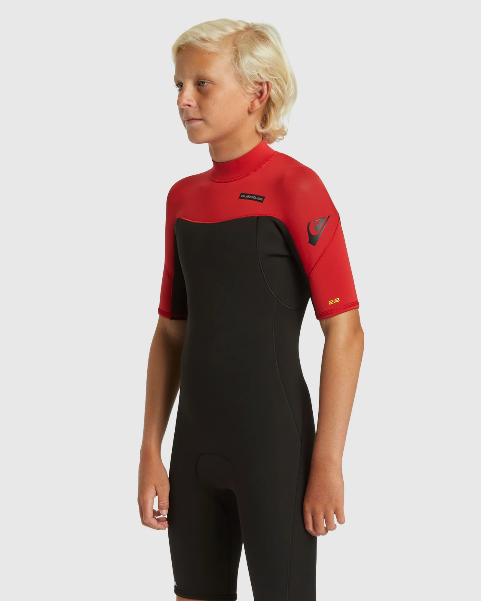 Boys 8-16 2/2mm Everyday Sessions Short Sleeve Back Zip Springsuit