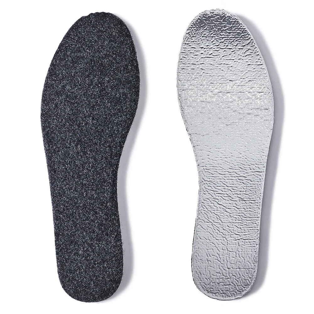 Removable aluminium insole - Pair
