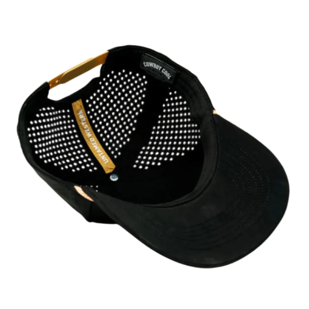 Cowboy Cool Men's Steer Stampede Rope Snap Back Cap