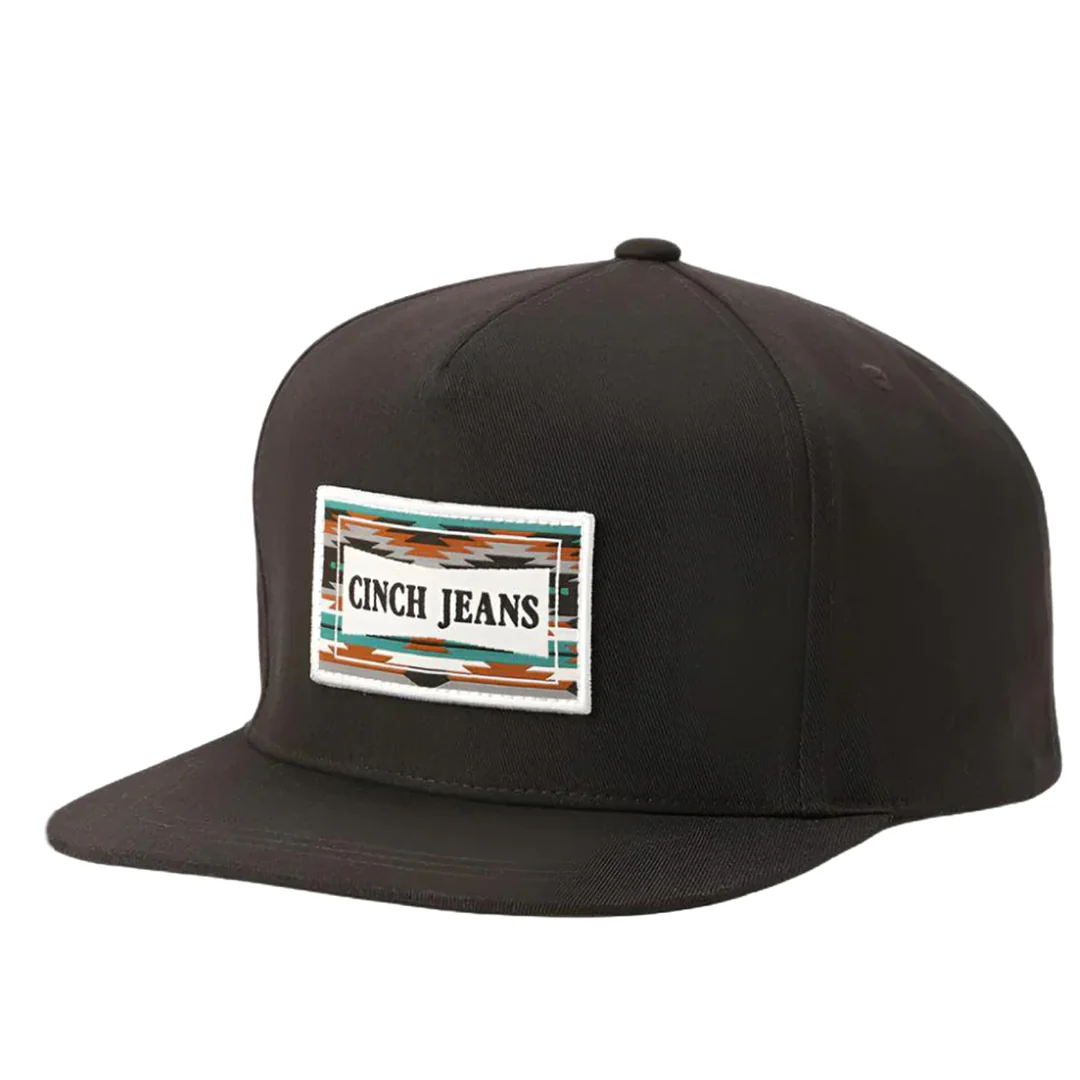 Cinch Men's Logo Snap Back Cap