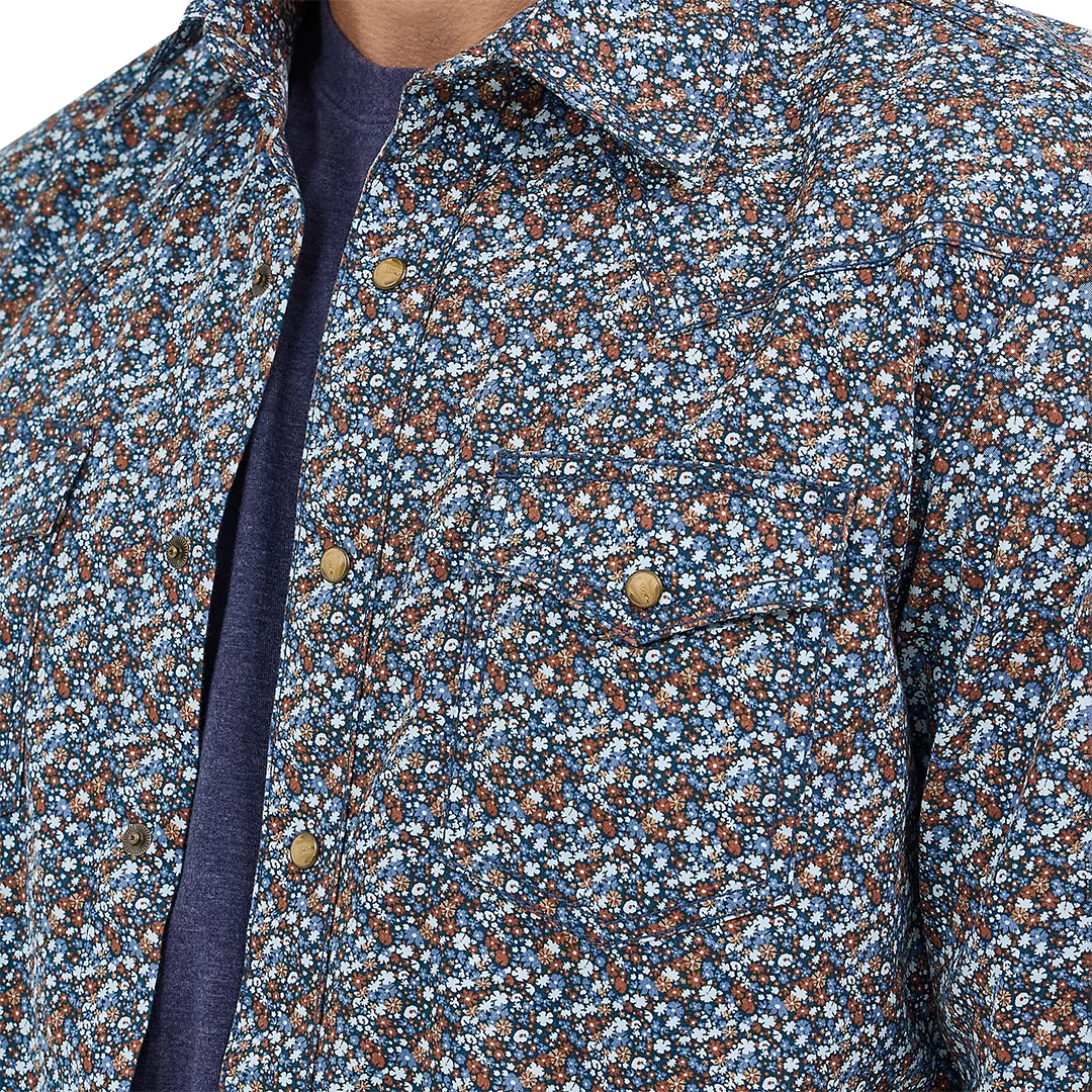 Wrangler Men's Retro Premium Long Sleeve Snap Shirt