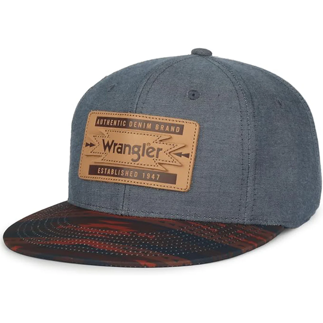 Wrangler Men's Aztec Brim Cap