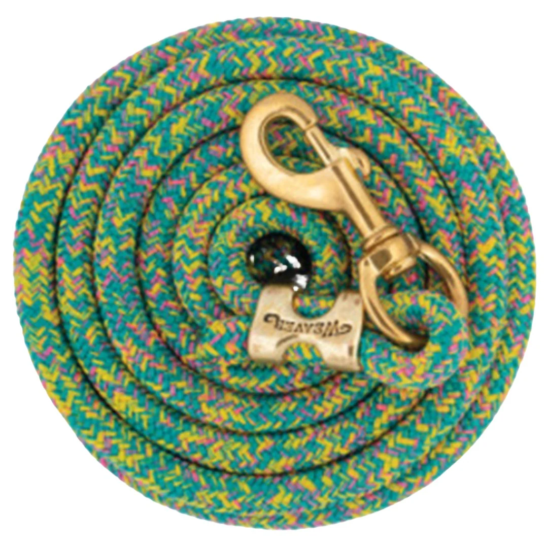 Weaver Poly Lead Rope W/a Solid Brass 225 Snap
