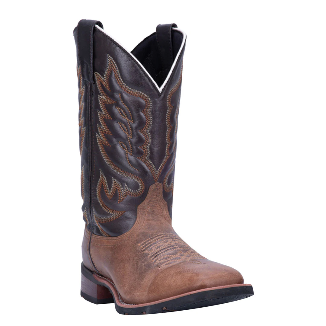 Laredo Men's Montana Square Toe Cowboy Boots