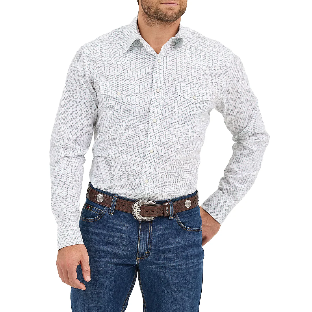 Wrangler Men's 20X Competition Advanced Comfort Long Sleeve Snap Shirt
