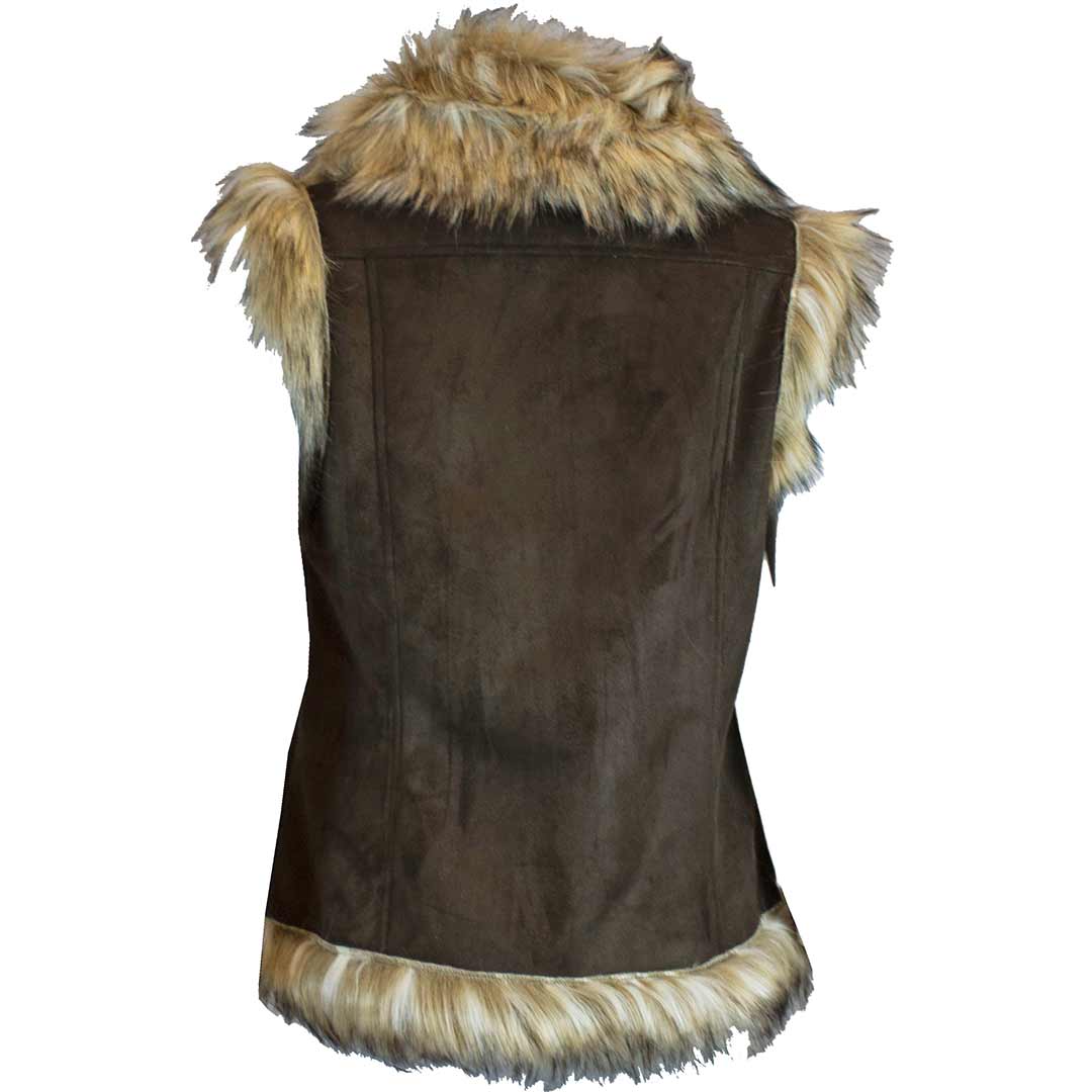 Tasha Polizzi Women's Luxe Faux Fur Trim Vest
