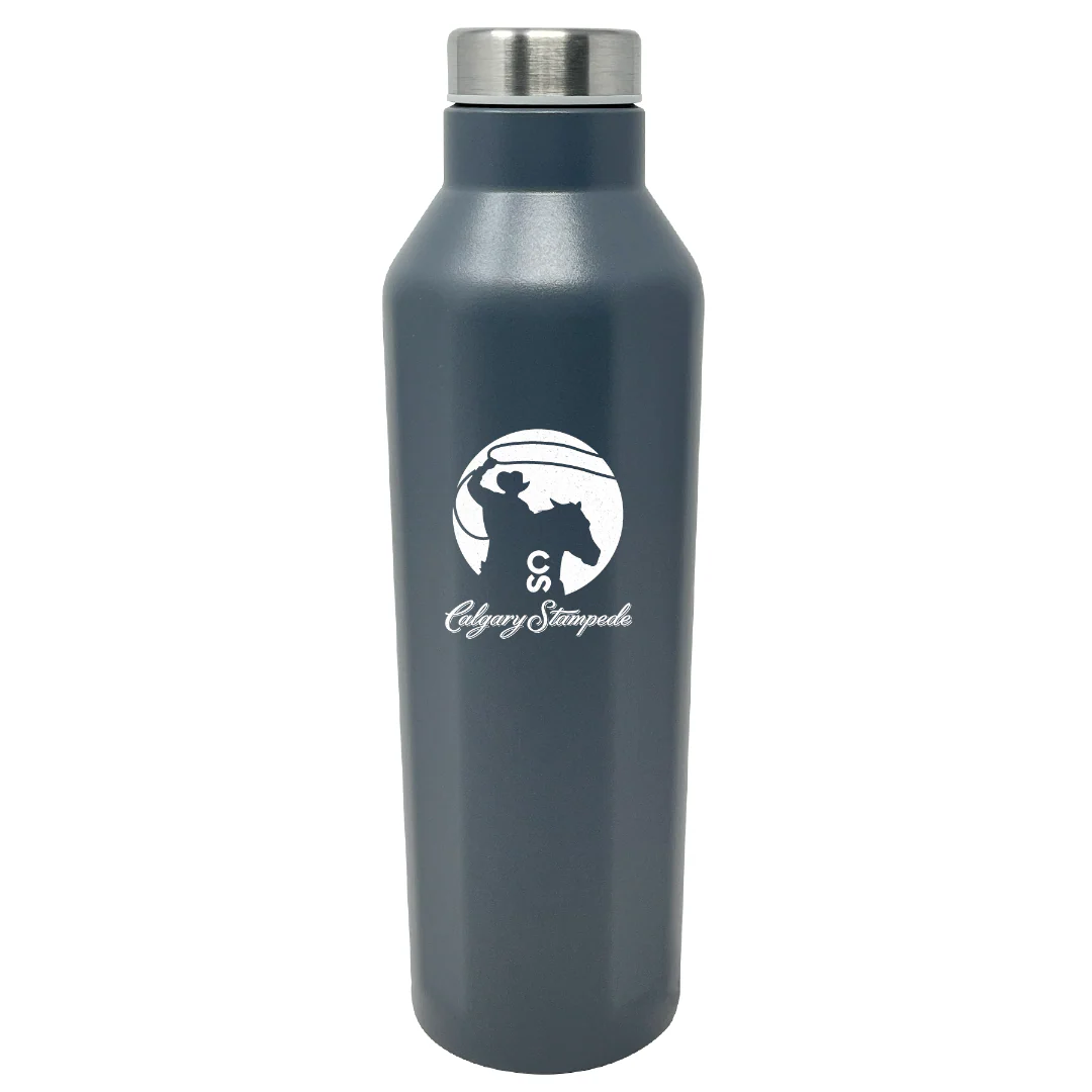 Calgary Stampede Cowboy On Horse Bottle Water