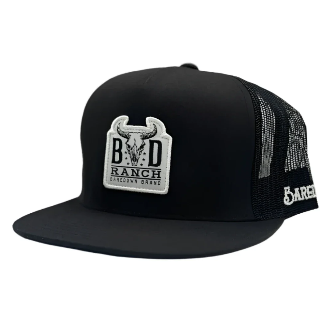 Baredown Brand Unisex Ranch Patch Cap